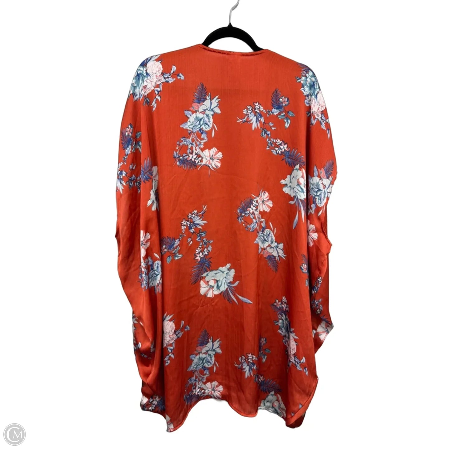 Kimono By Time And Tru In Blue & Orange