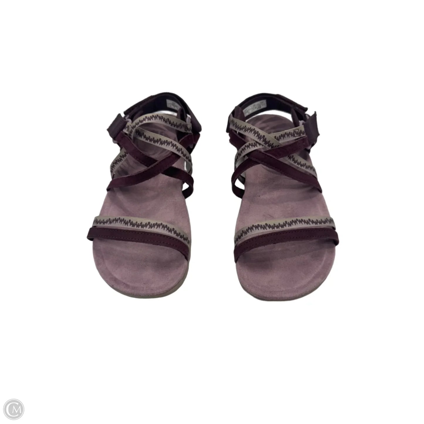 Sandals Flats By Merrell In Purple, Size: 7