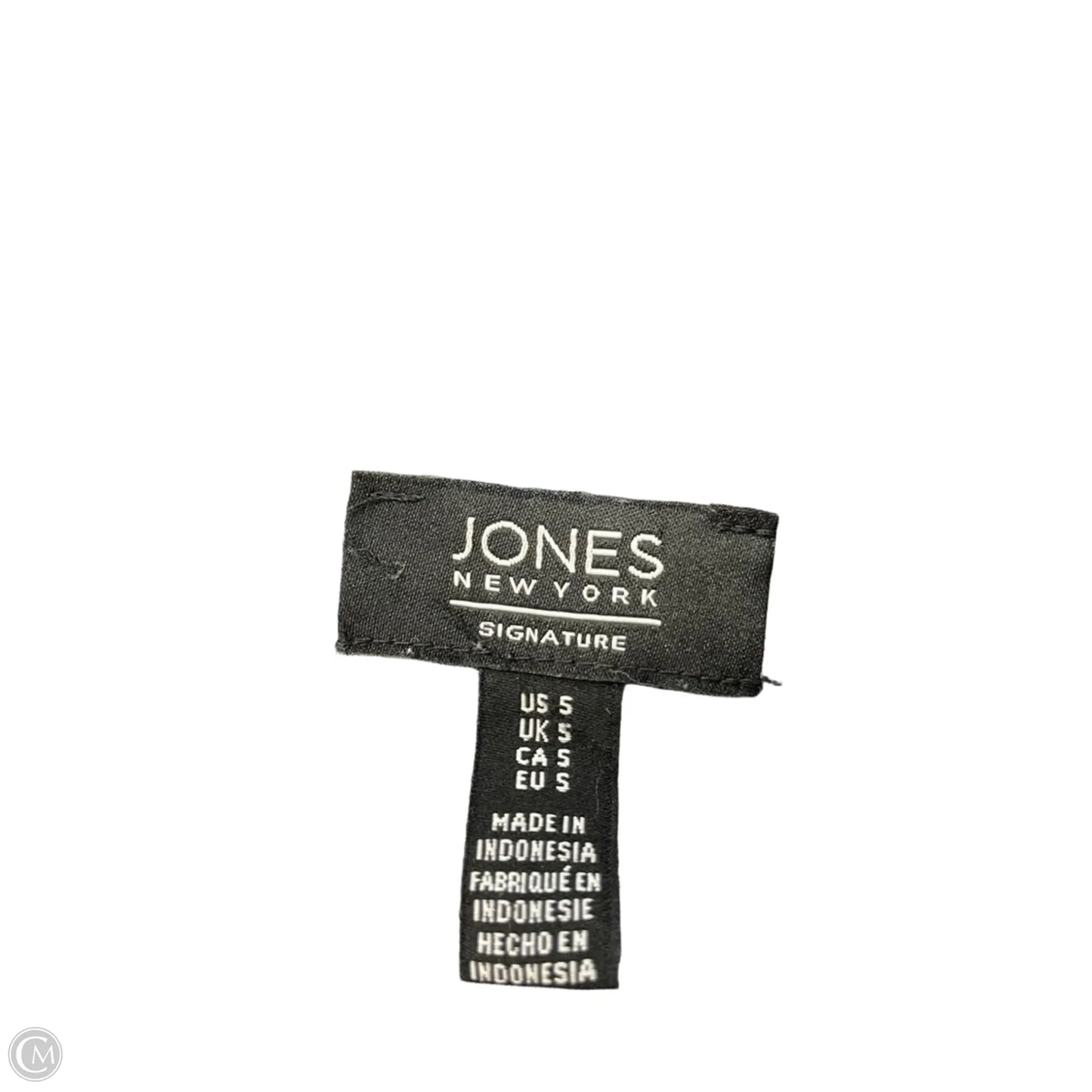Top Short Sleeve By Jones New York In Blue & Brown, Size: S