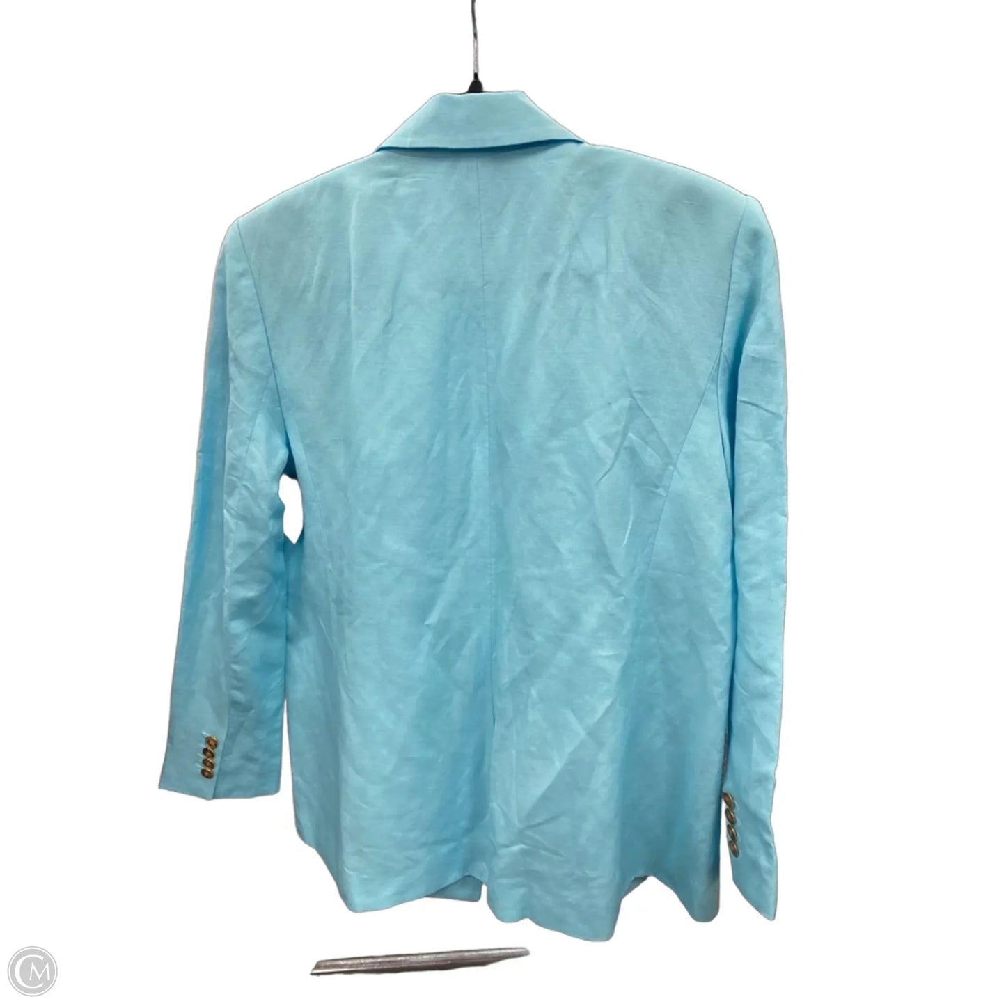Blazer By Ann Taylor In Blue, Size: 10