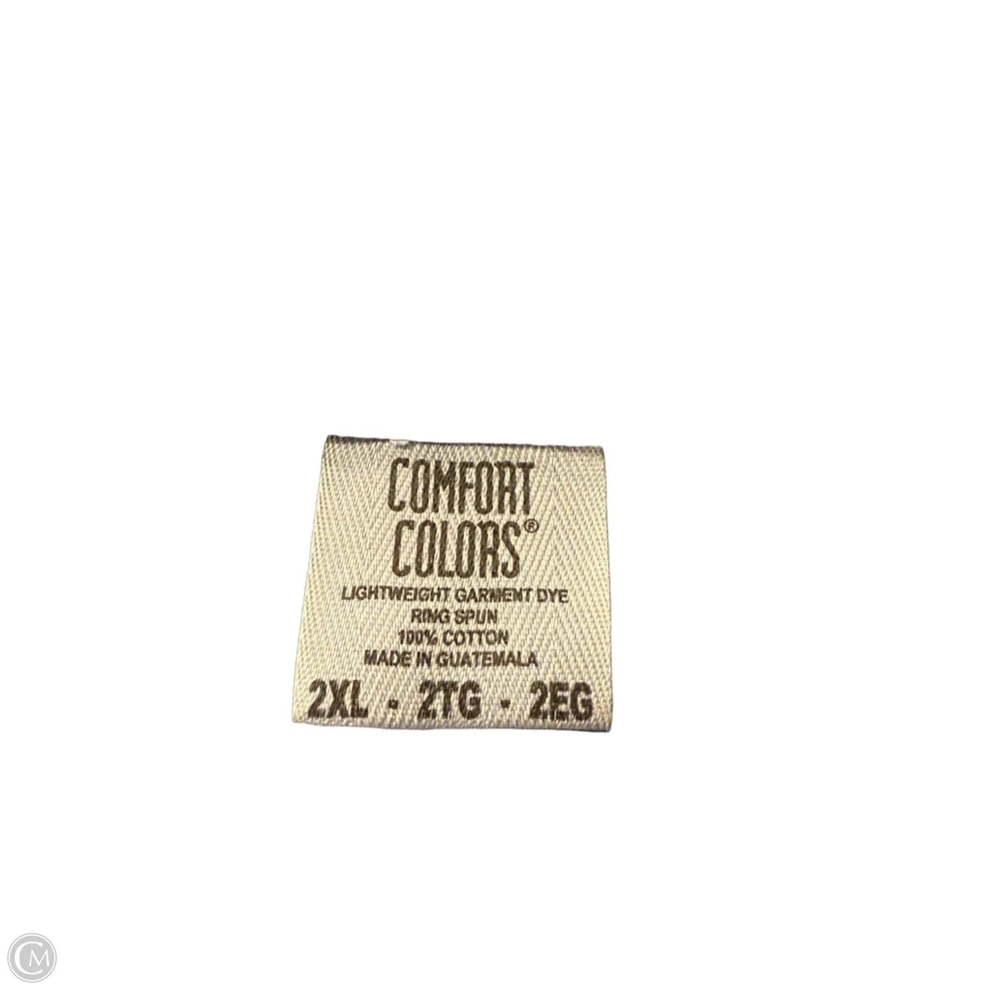 Sweatshirt Collar By Comfort Colors In Blue, Size: 2x