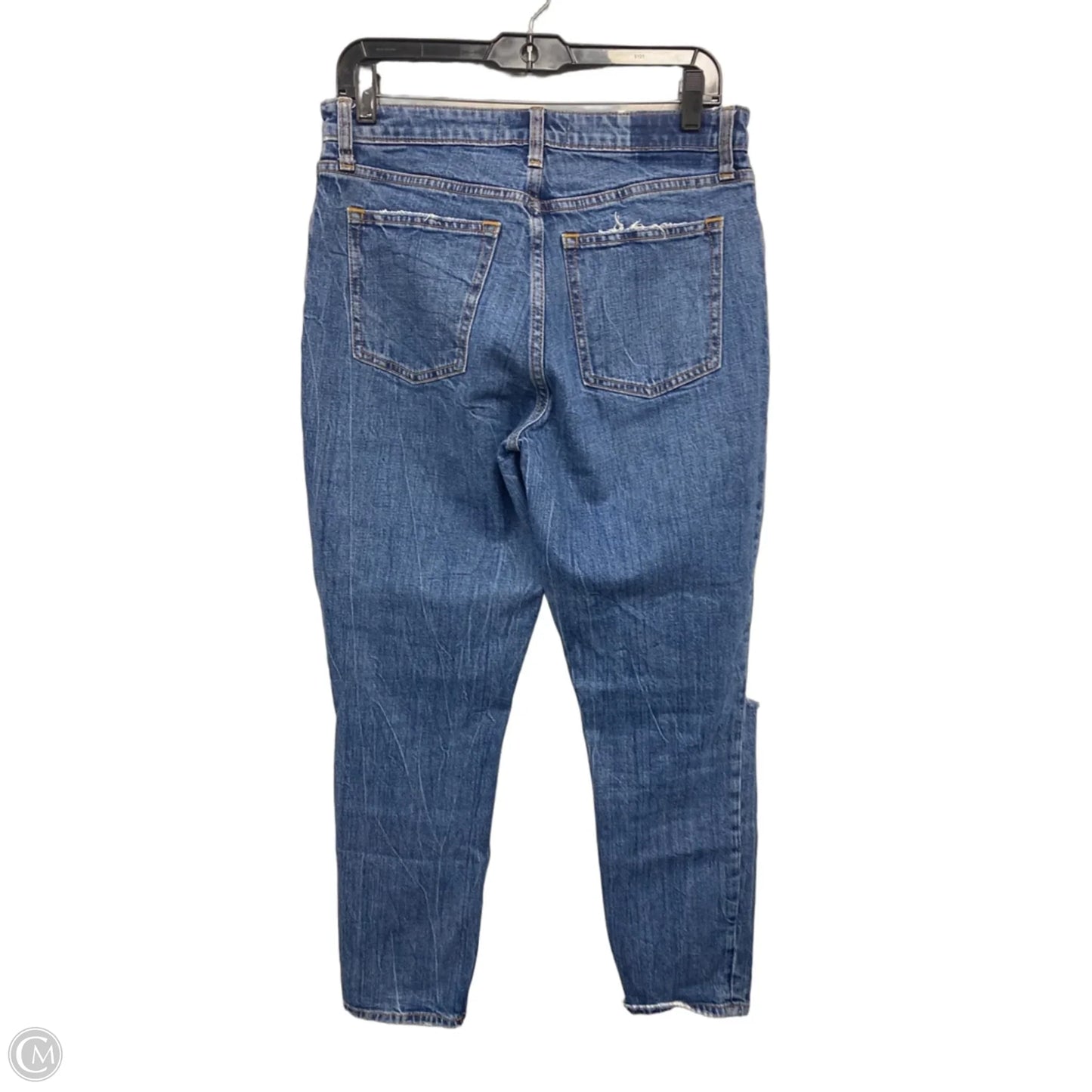 Jeans Skinny By Abercrombie And Fitch In Blue Denim, Size: 8