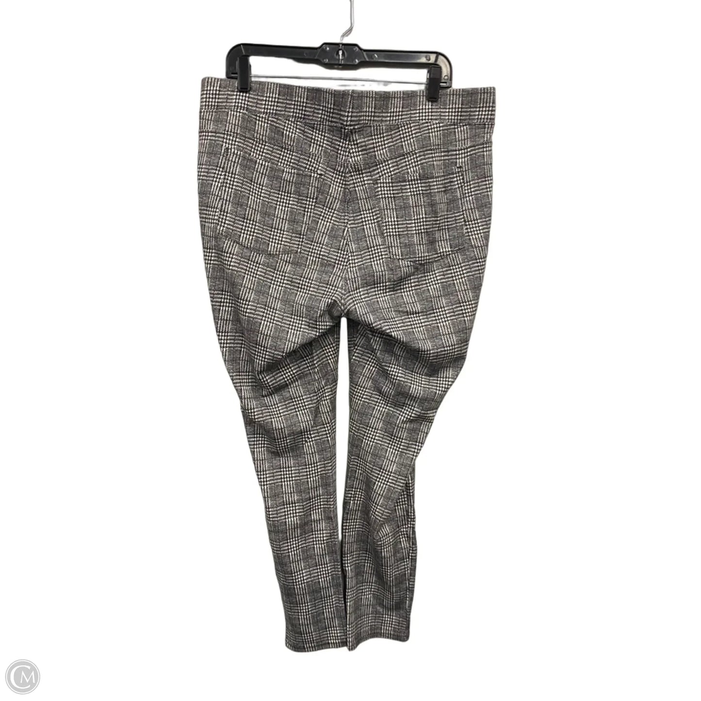Pants Dress By Seven 7 In Black & Grey, Size: Xl