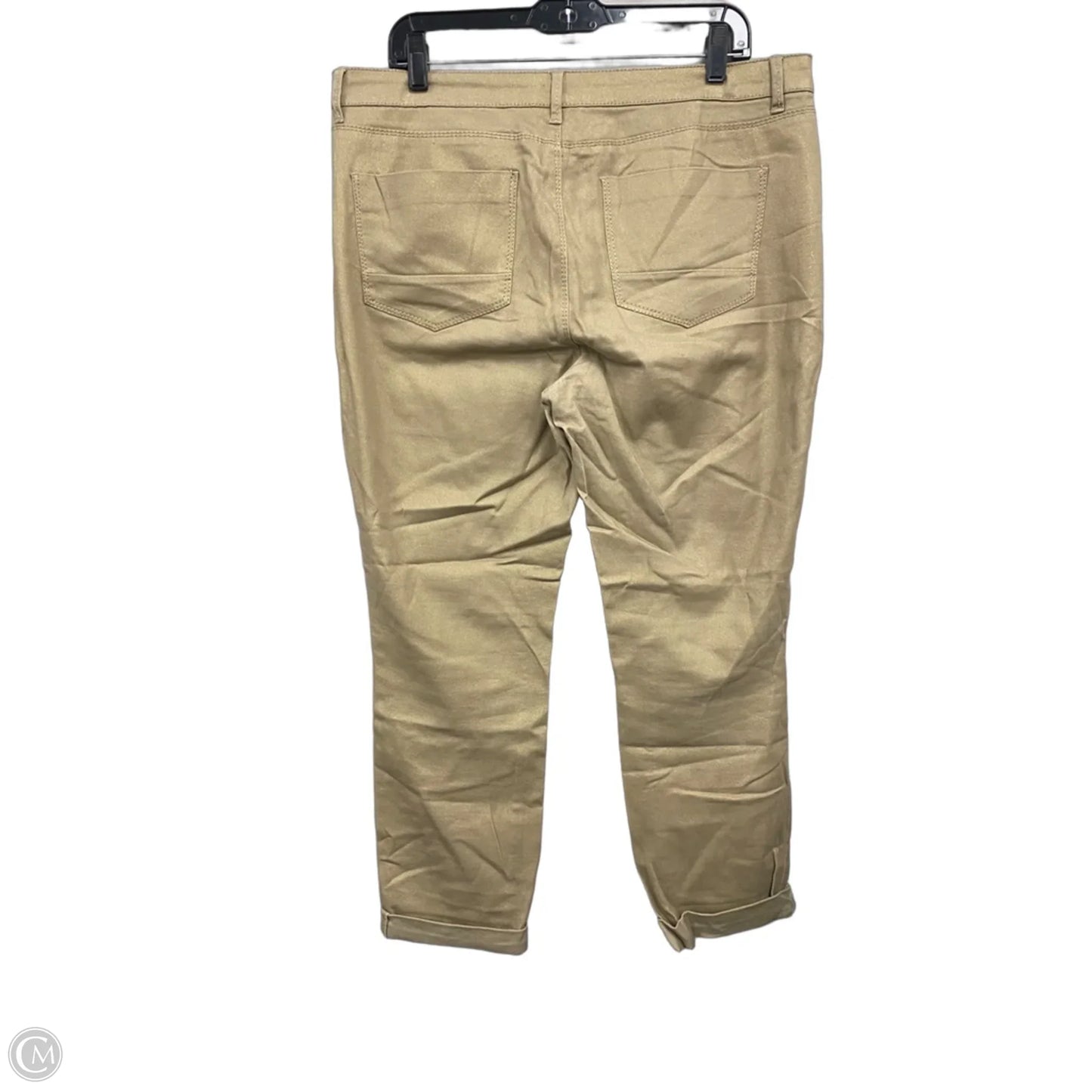 Pants Other By Clothes Mentor In Gold, Size: 12