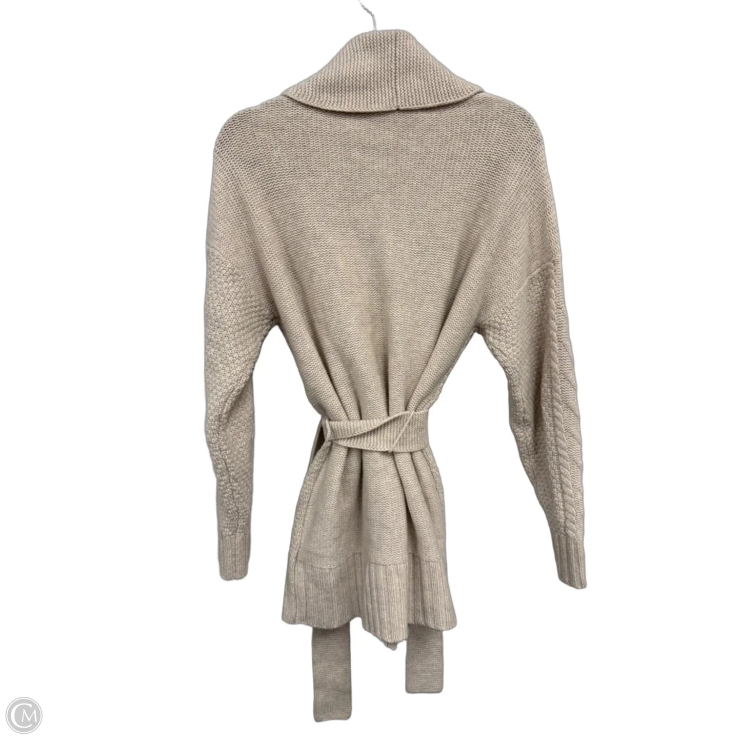 Sweater Cardigan By Madewell In Tan, Size: M