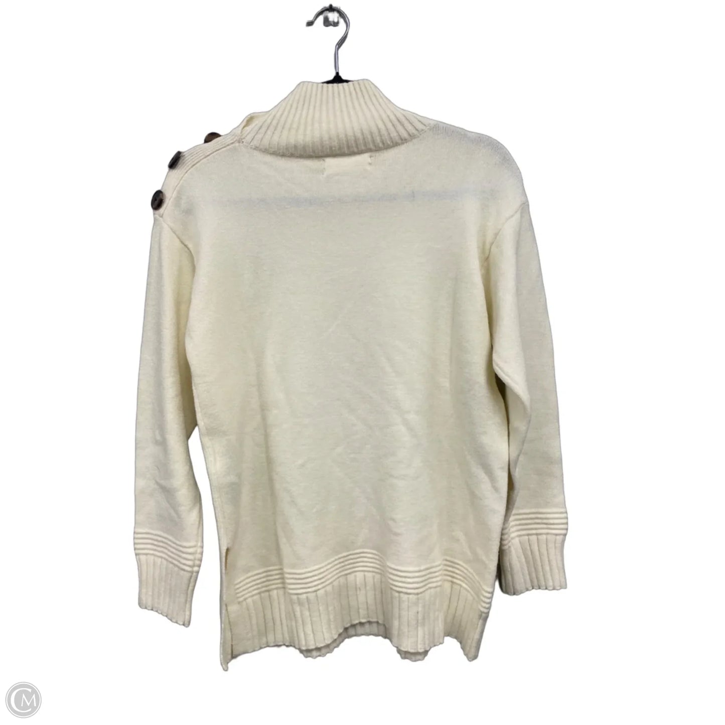 Sweater By Anthropologie In Cream, Size: Xs