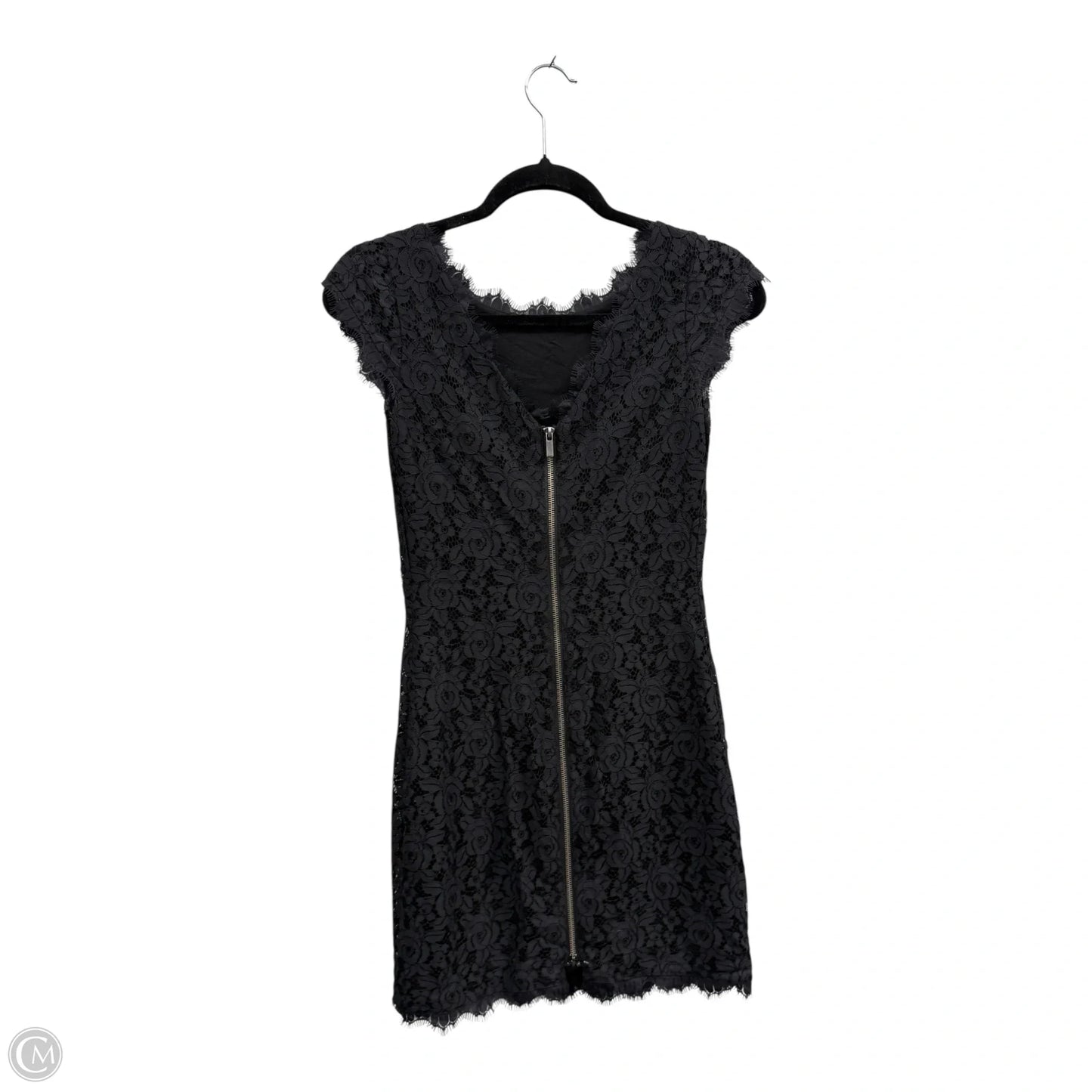 Dress Designer By Diane Von Furstenberg In Black, Size: 0