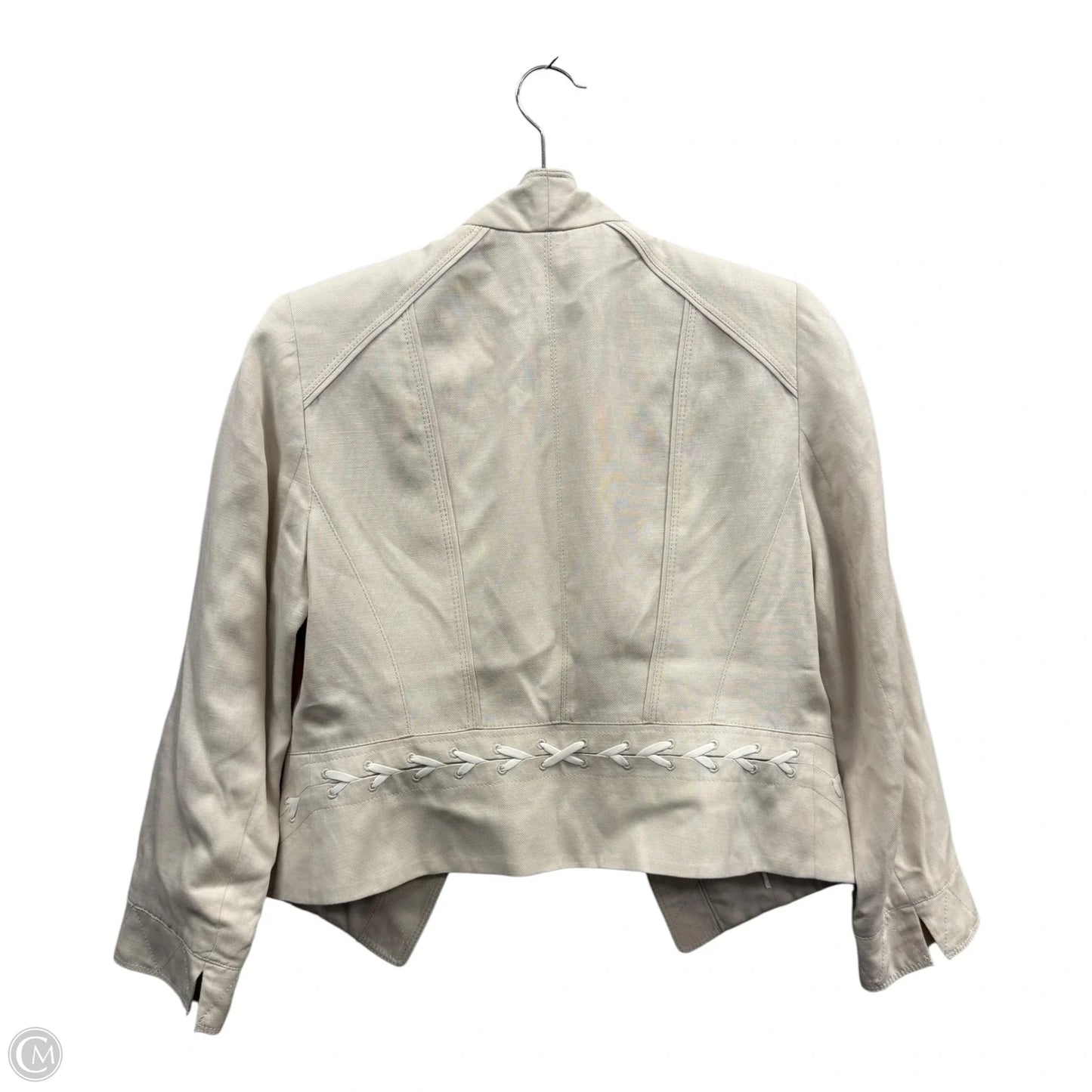 Blazer By White House Black Market In Cream, Size: 4