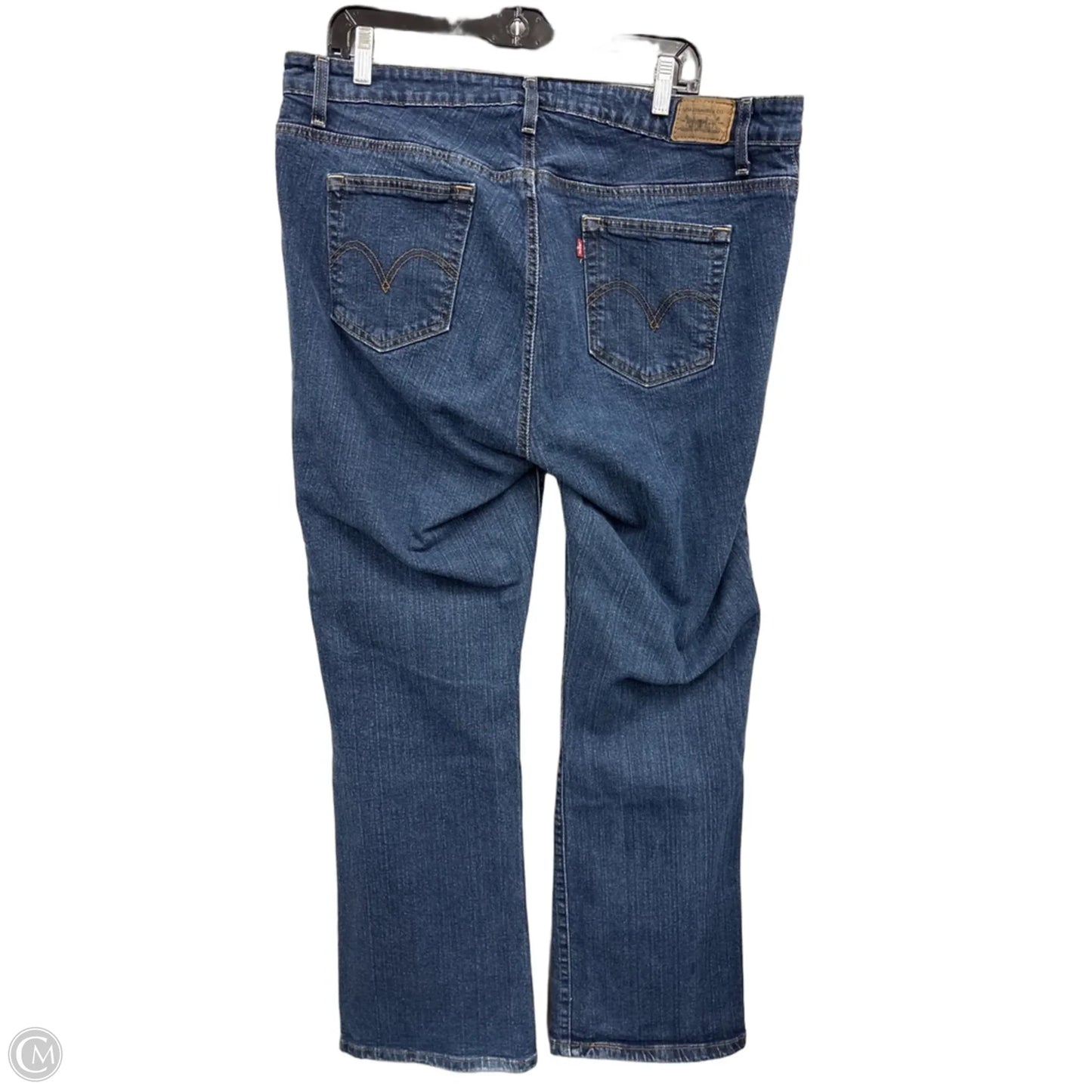 Jeans Wide Leg By Levis In Blue, Size: 20