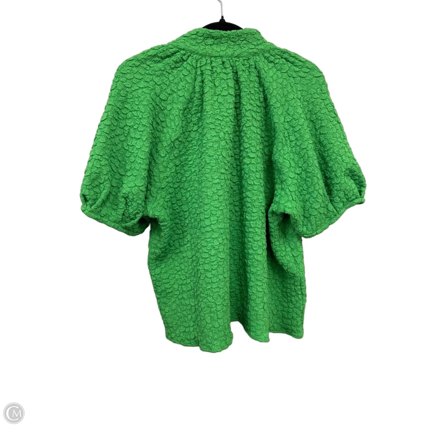 Top Short Sleeve By Thml In Green, Size: M