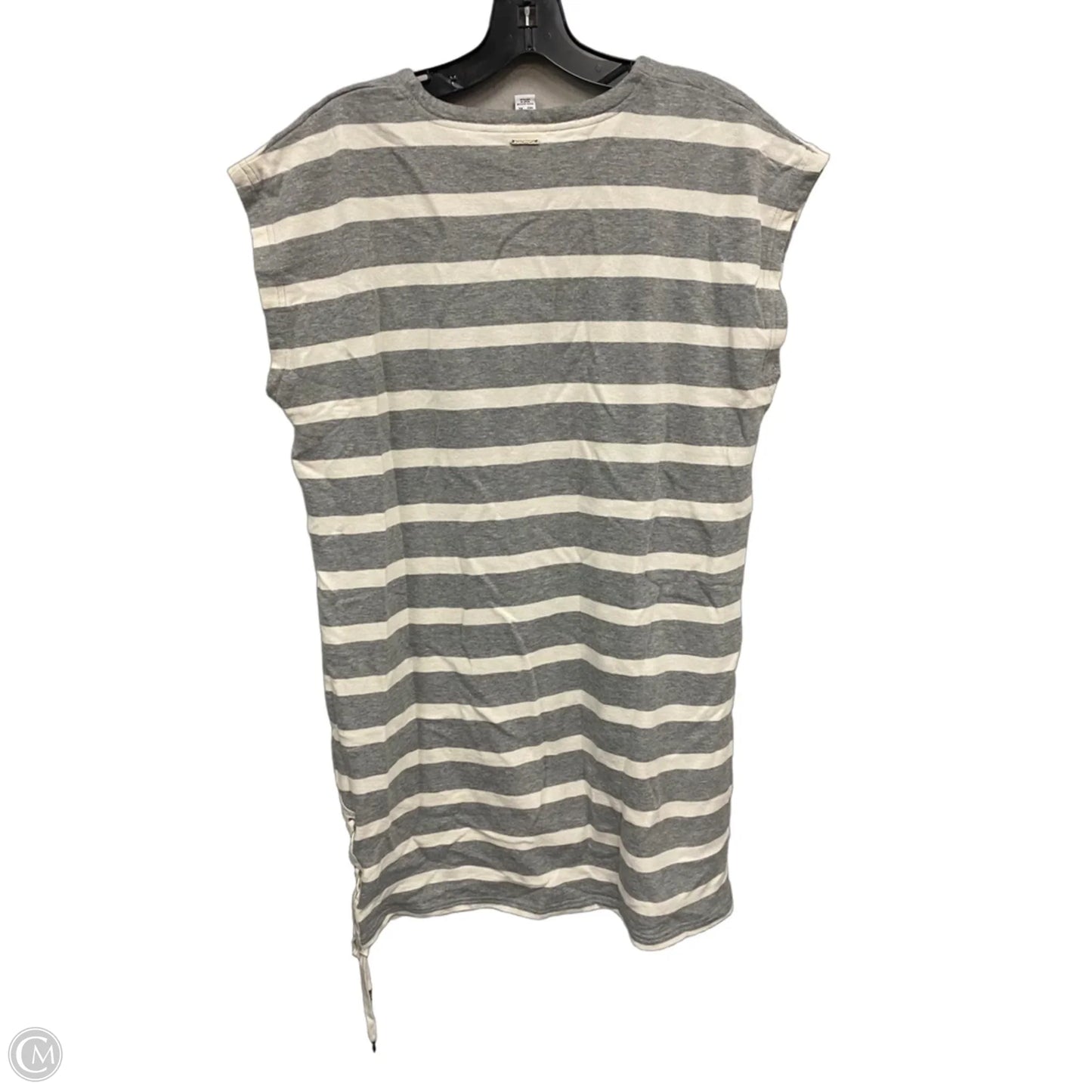 Dress Casual Short By Nautica In Cream & Grey, Size: L