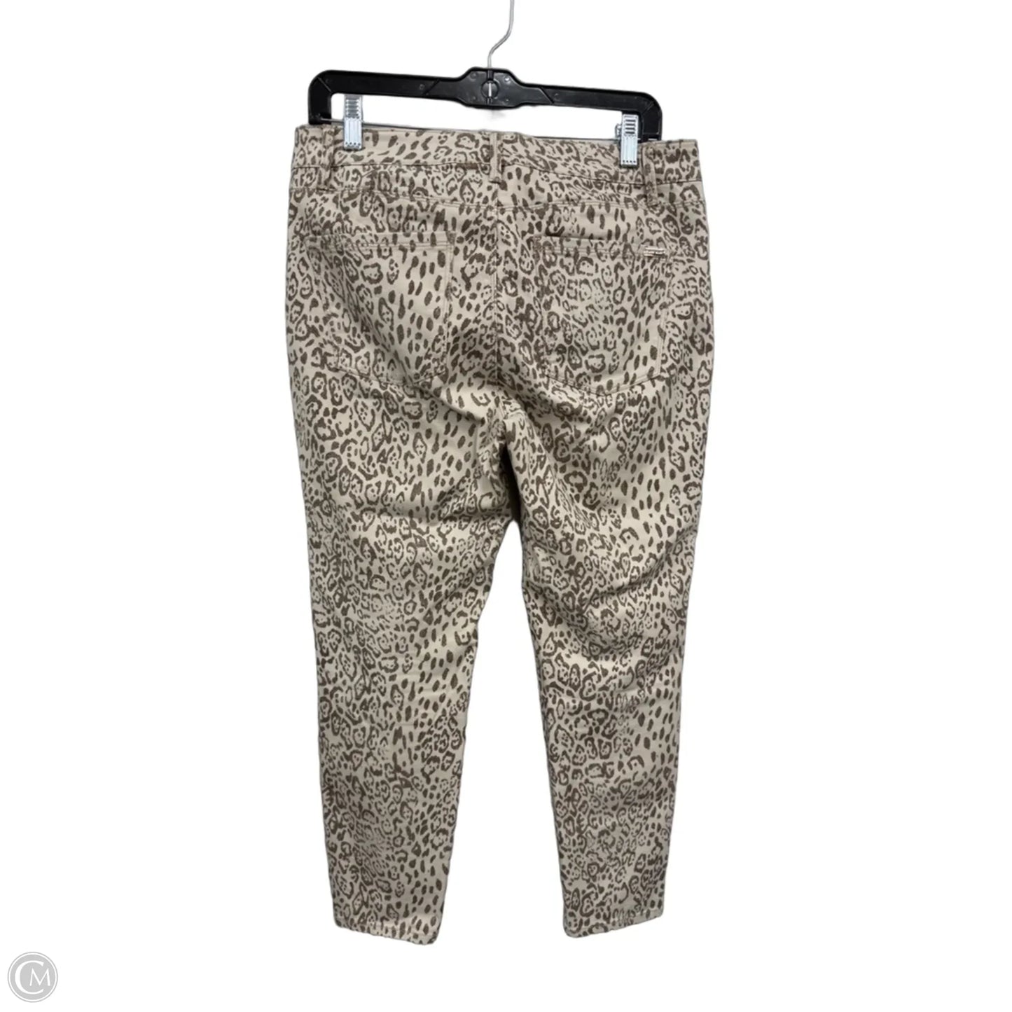 Jeans Skinny By White House Black Market In Animal Print, Size: 10