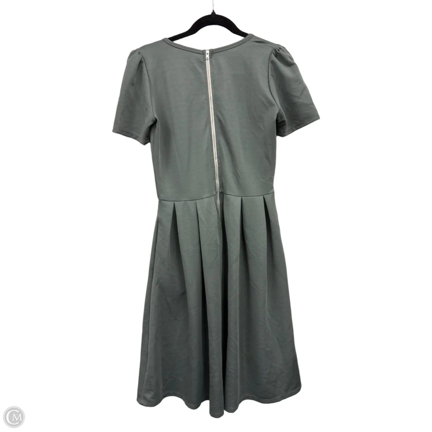 Dress Casual Short By Lularoe In Grey, Size: M