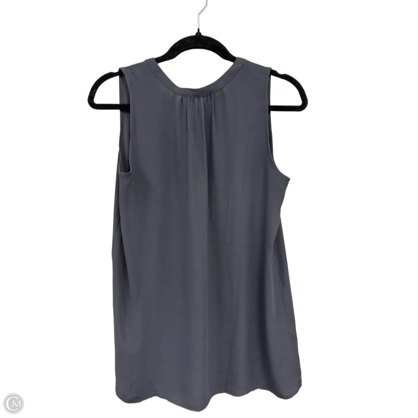 Top Sleeveless By Loft In Grey, Size: Xs