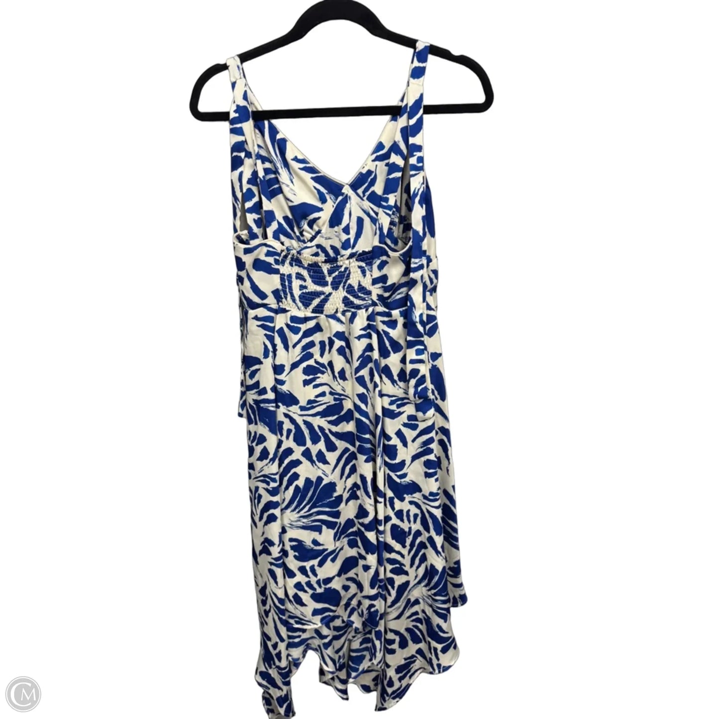 Dress Casual Maxi By Target-designer In Blue & Cream, Size: M
