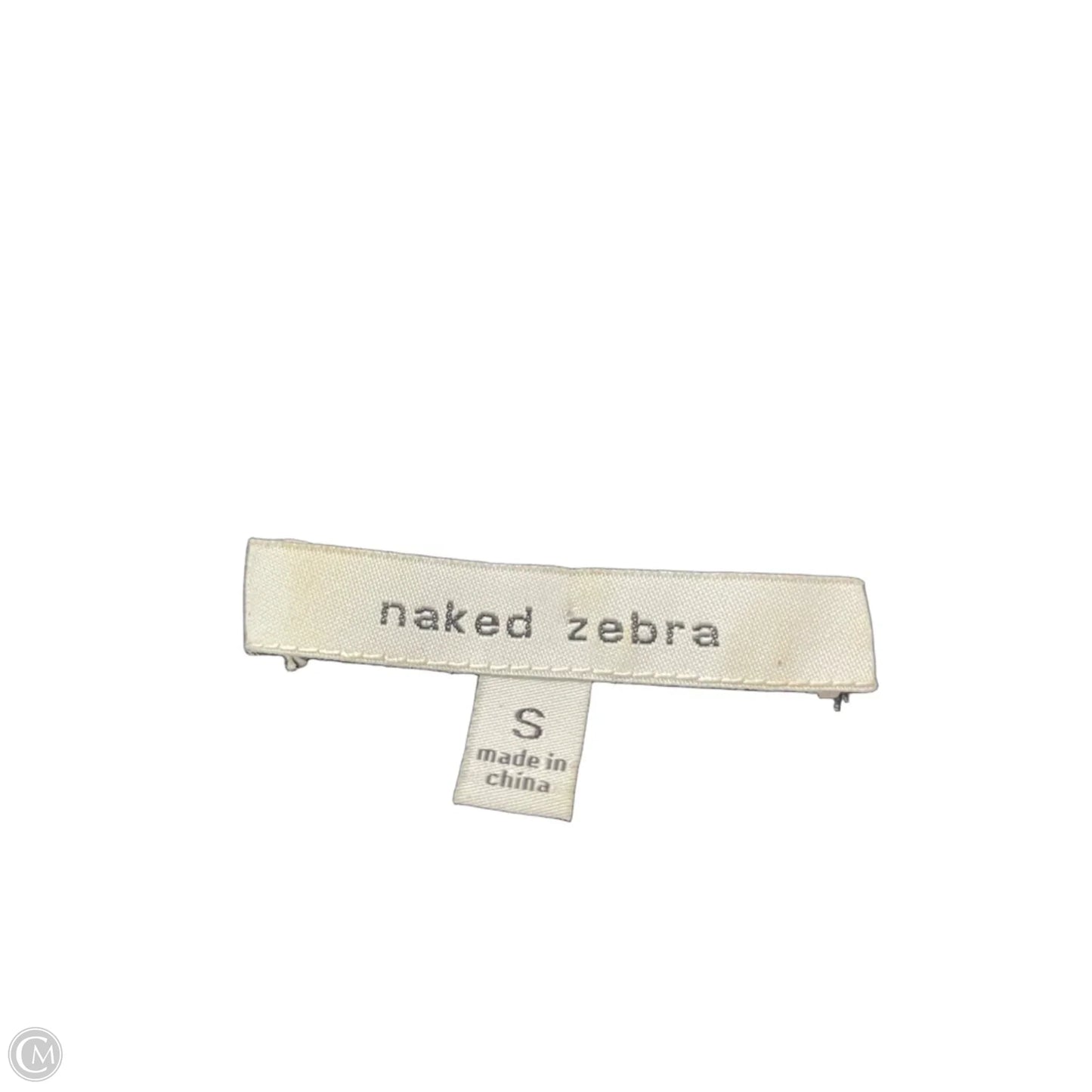 Top Short Sleeve By Naked Zebra In Black, Size: S