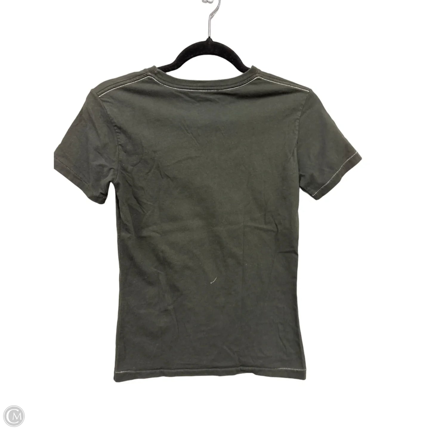 Top Short Sleeve Basic By Clothes Mentor In Black & Red, Size: S