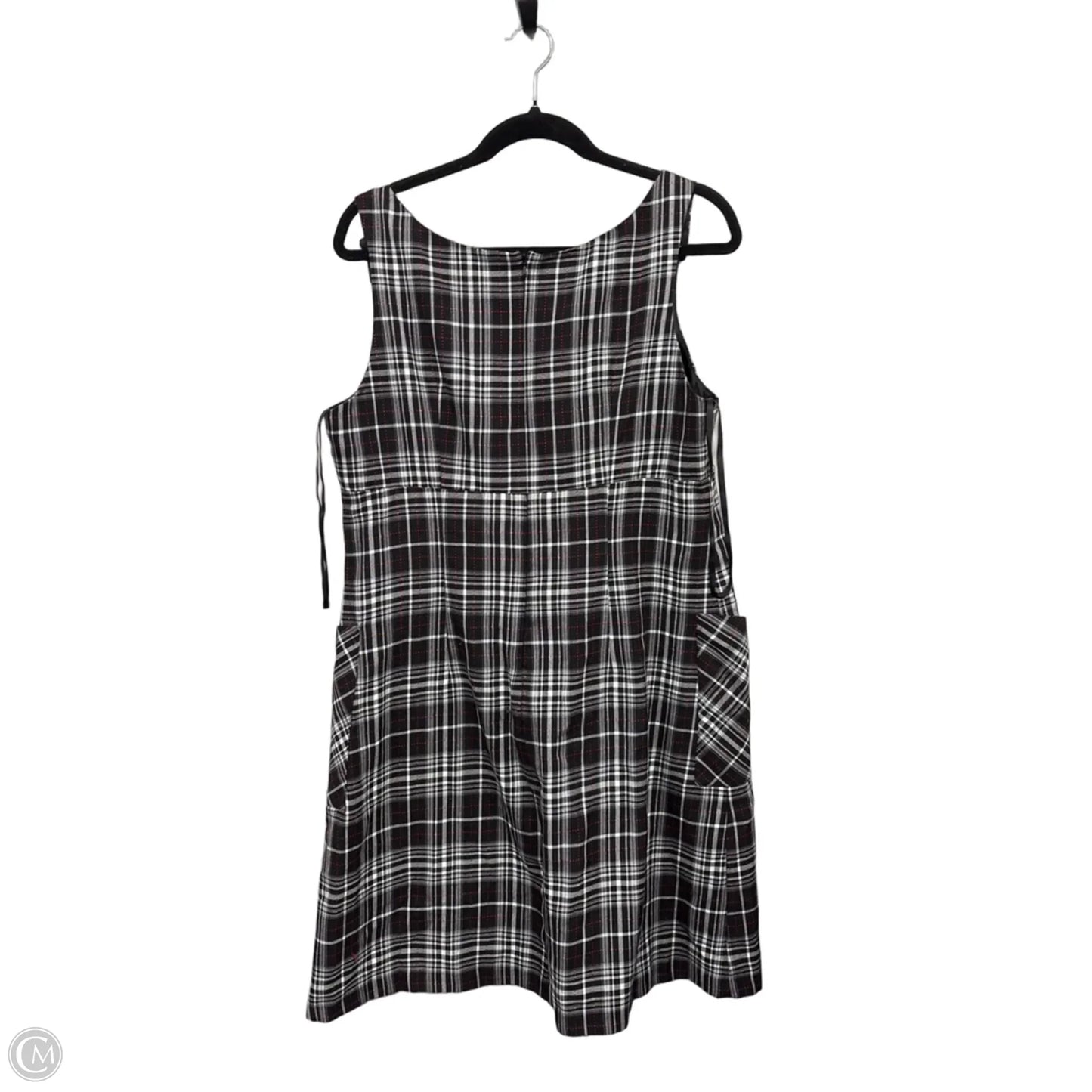 Dress Casual Midi By R And K Originals In Black & White, Size: 12