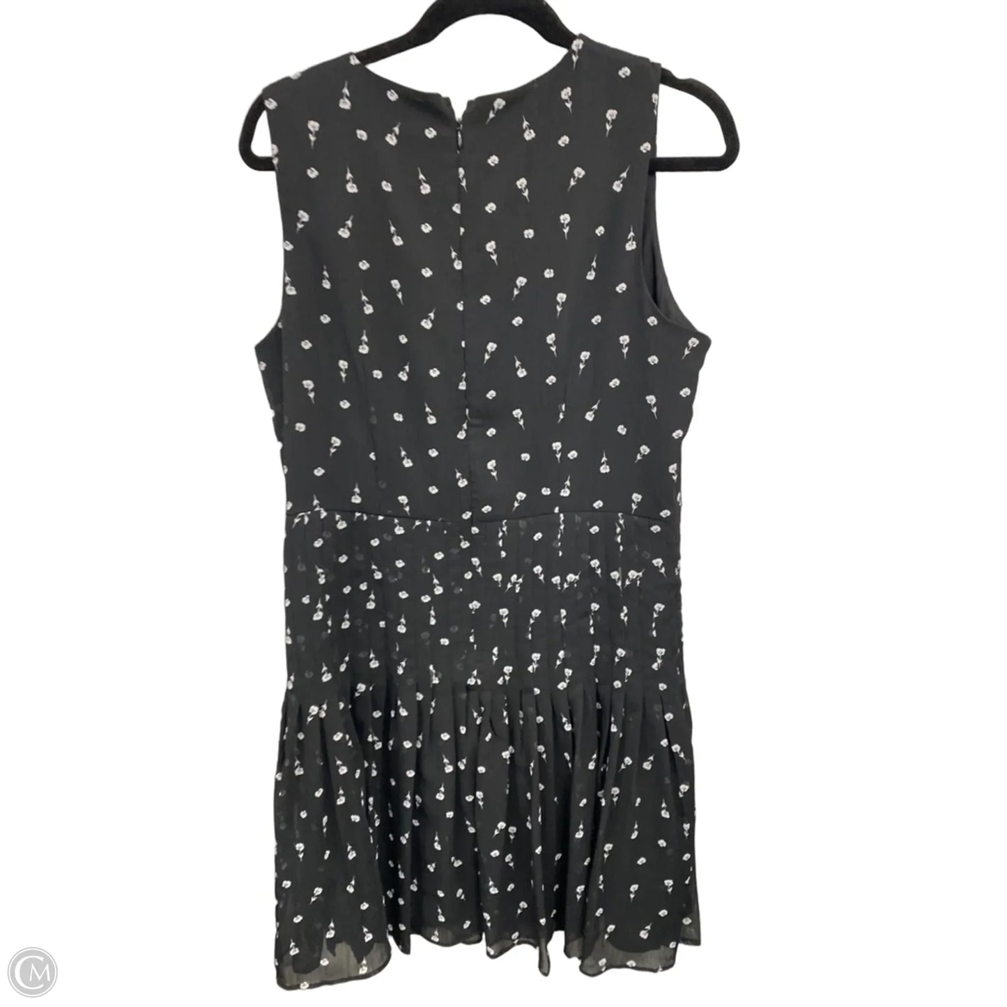 Dress Casual Midi By Ann Taylor In Black, Size: 10