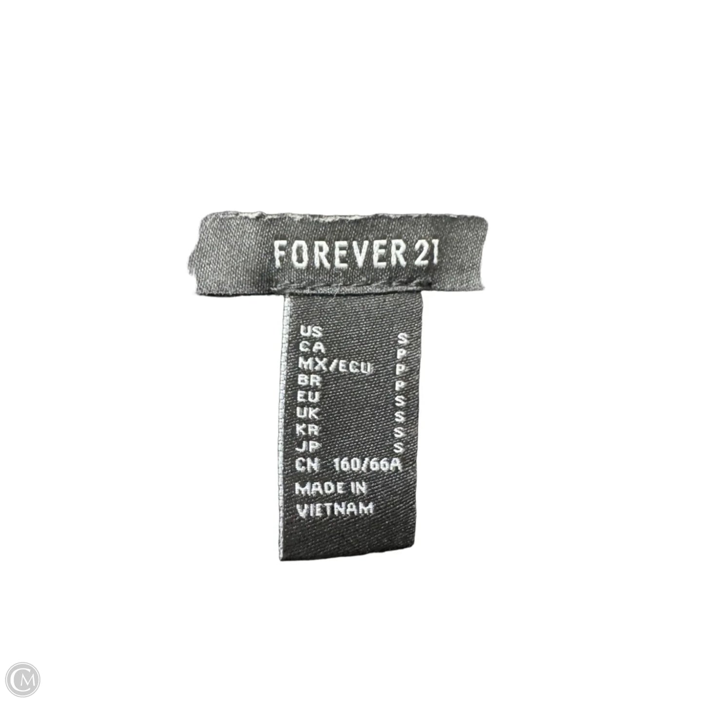 Skirt Midi By Forever 21 In Black, Size: S