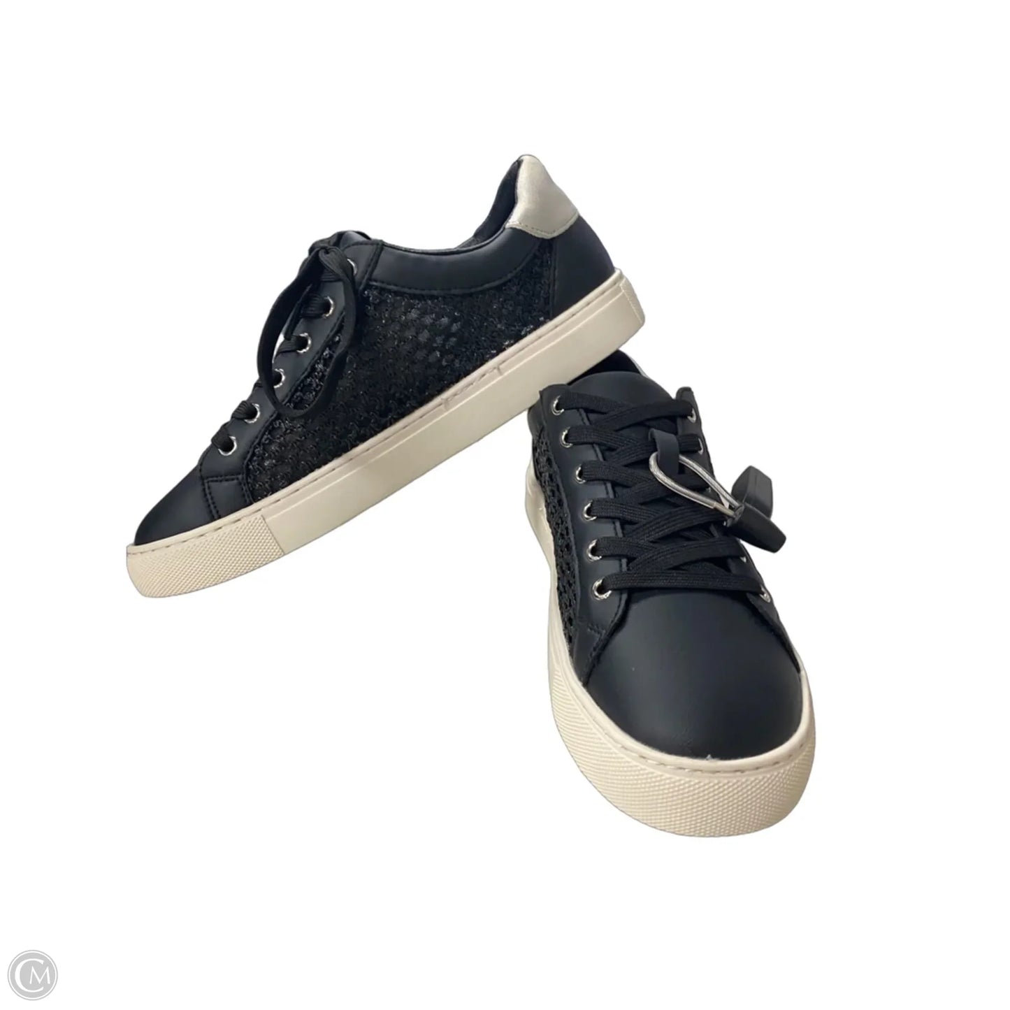 Shoes Sneakers By Clothes Mentor In Black, Size: 8