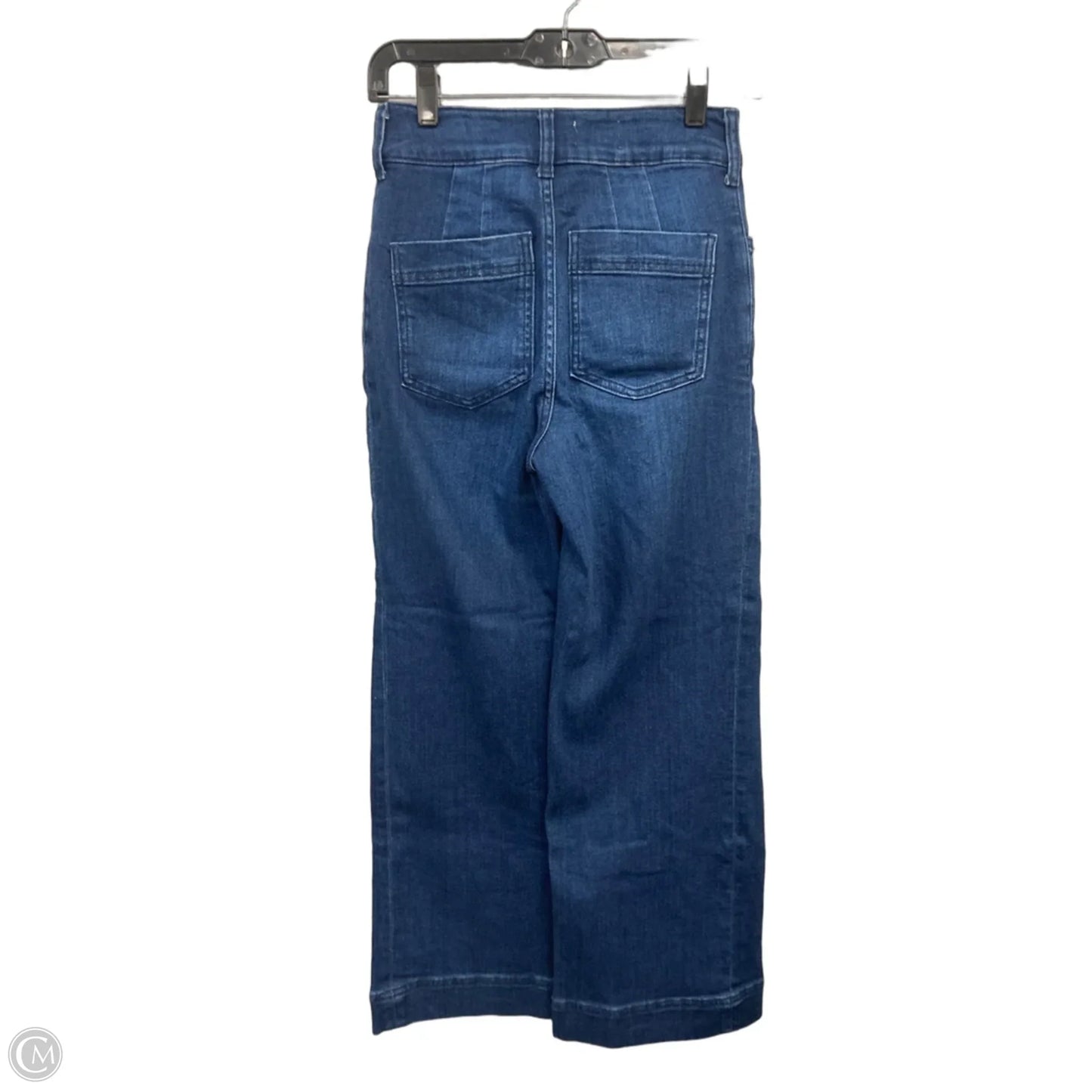 Jeans Wide Leg By Pilcro In Blue Denim, Size: Xs