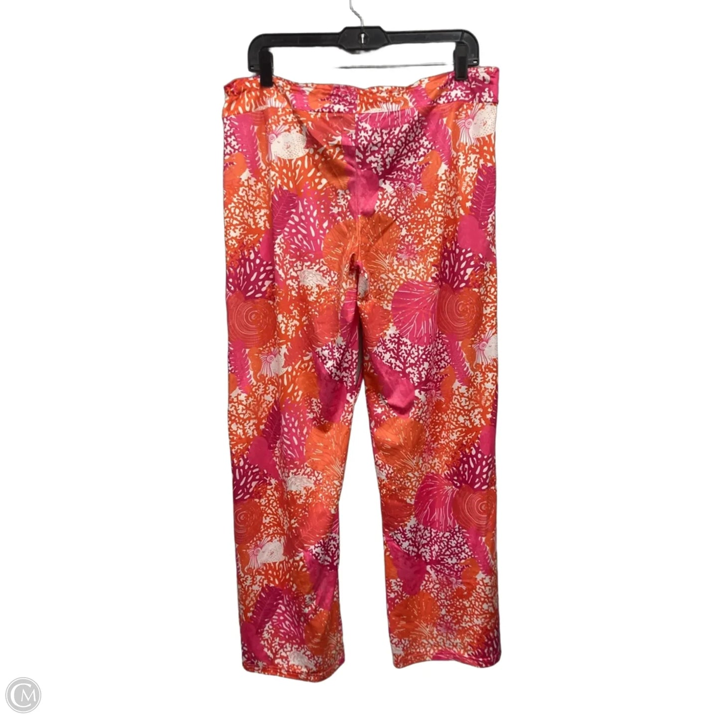 Pants Wide Leg By Clothes Mentor In Orange & Pink, Size: M