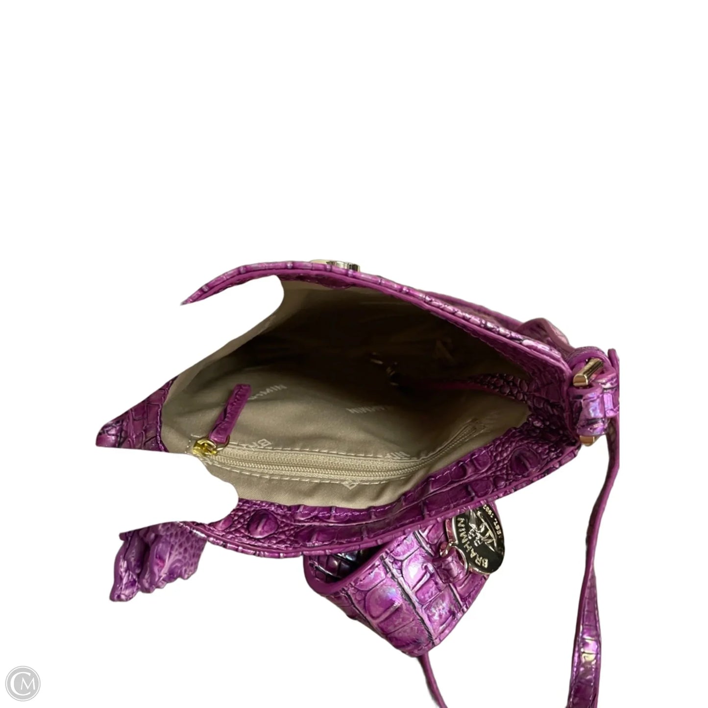 Crossbody Designer By Brahmin, Size: Medium