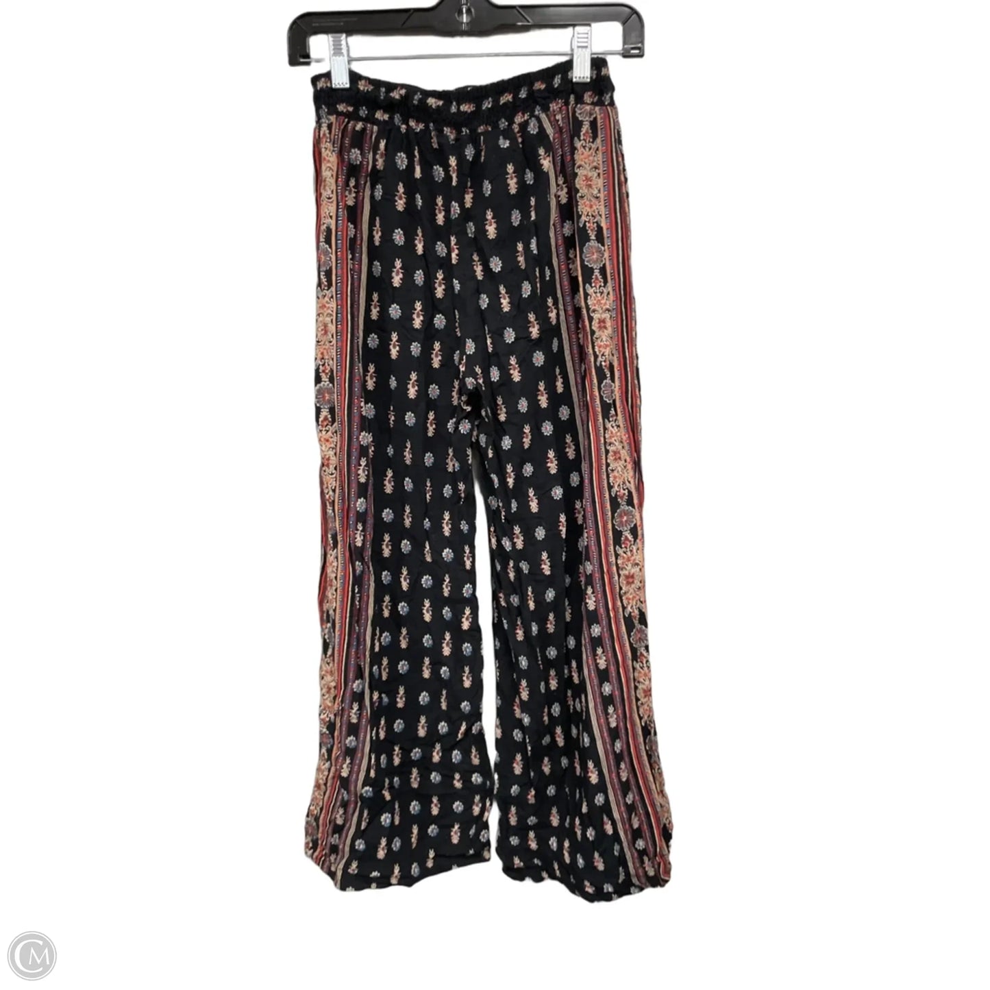 Pants Lounge By Angie In Black & Brown, Size: S