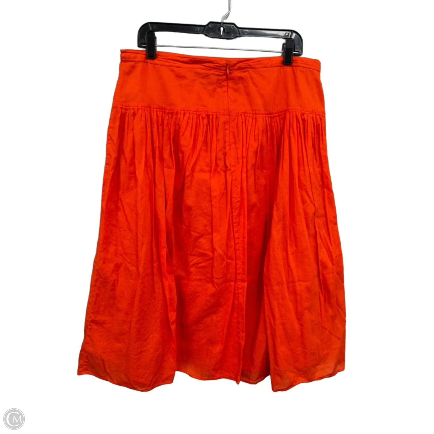 Skirt Designer By Neiman Marcus In Orange, Size: L