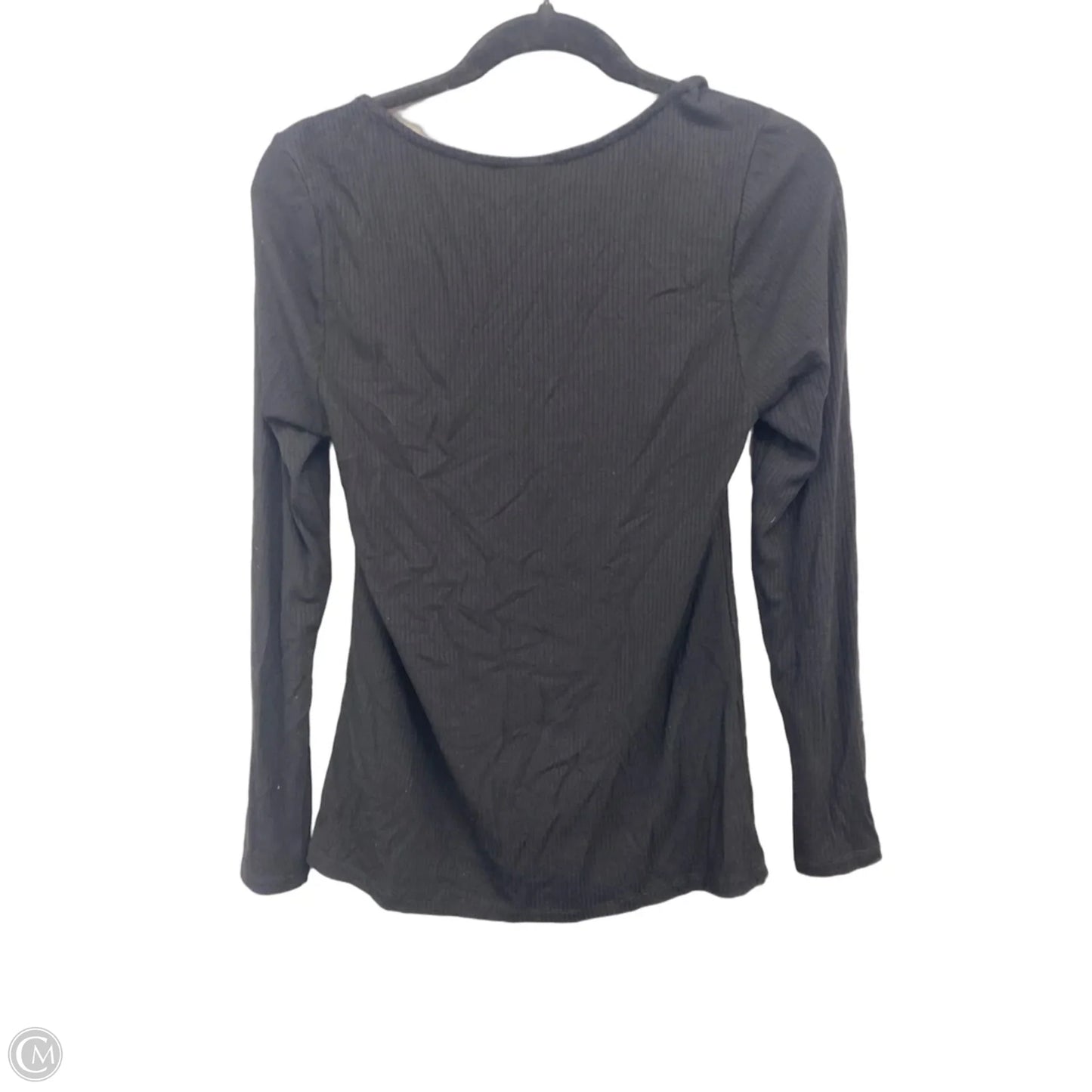 Top Long Sleeve By Torrid In Black, Size: L