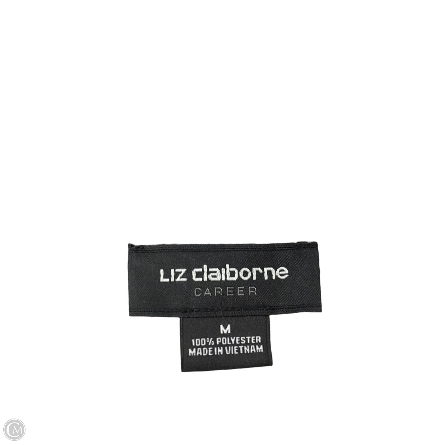 Blouse Long Sleeve By Liz Claiborne In Floral Print, Size: M