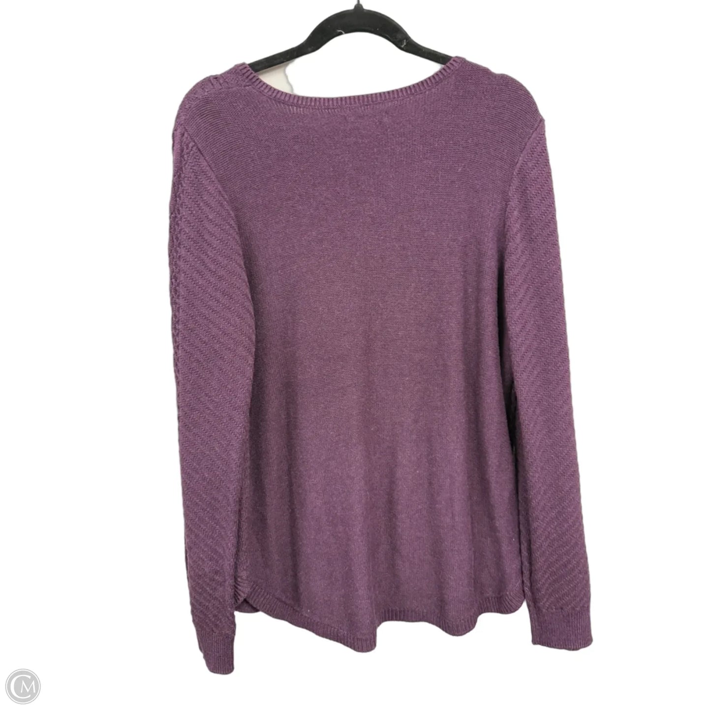 Sweater By Sonoma In Purple, Size: Xl