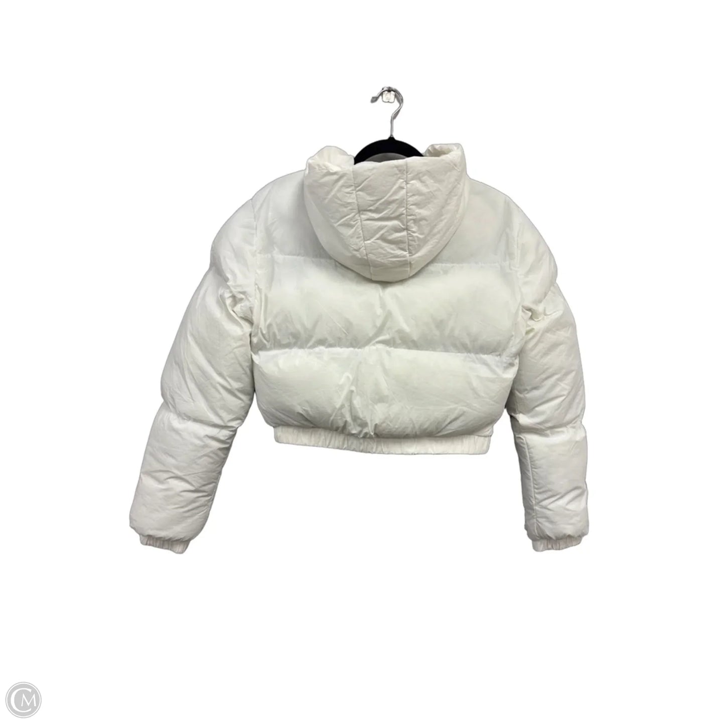 Jacket Puffer & Quilted By Clothes Mentor In White, Size: S