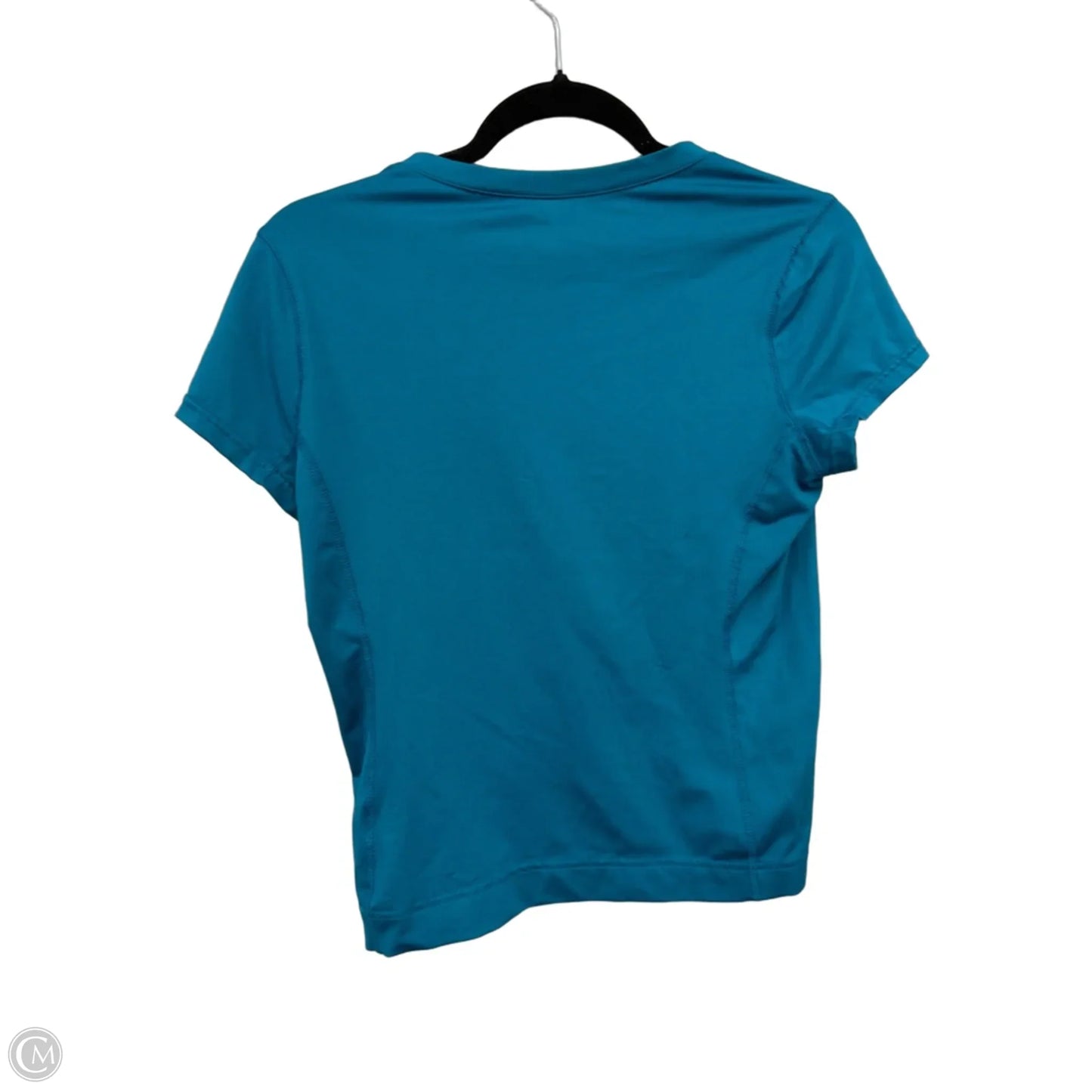 Top Short Sleeve By Athletic Works In Teal, Size: M