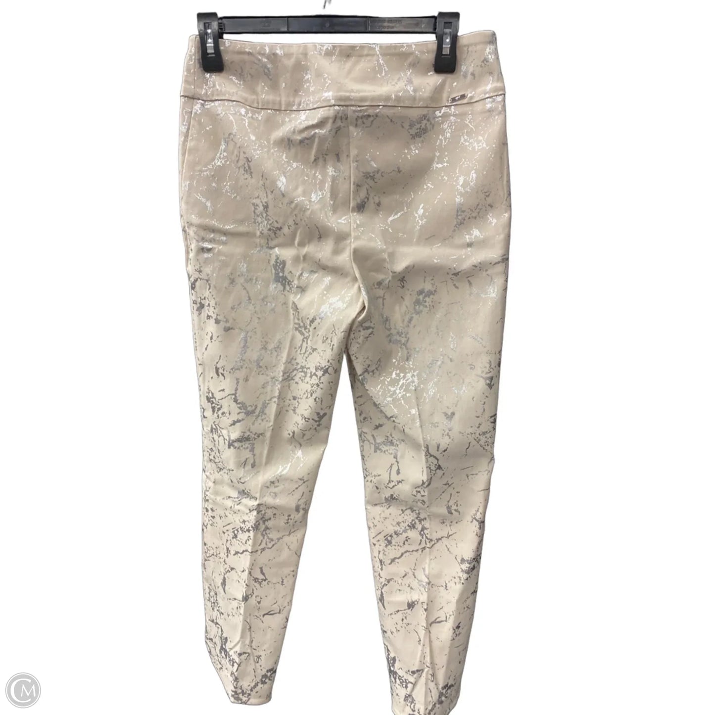 Pants Other By Clothes Mentor In Silver & Tan, Size: 8