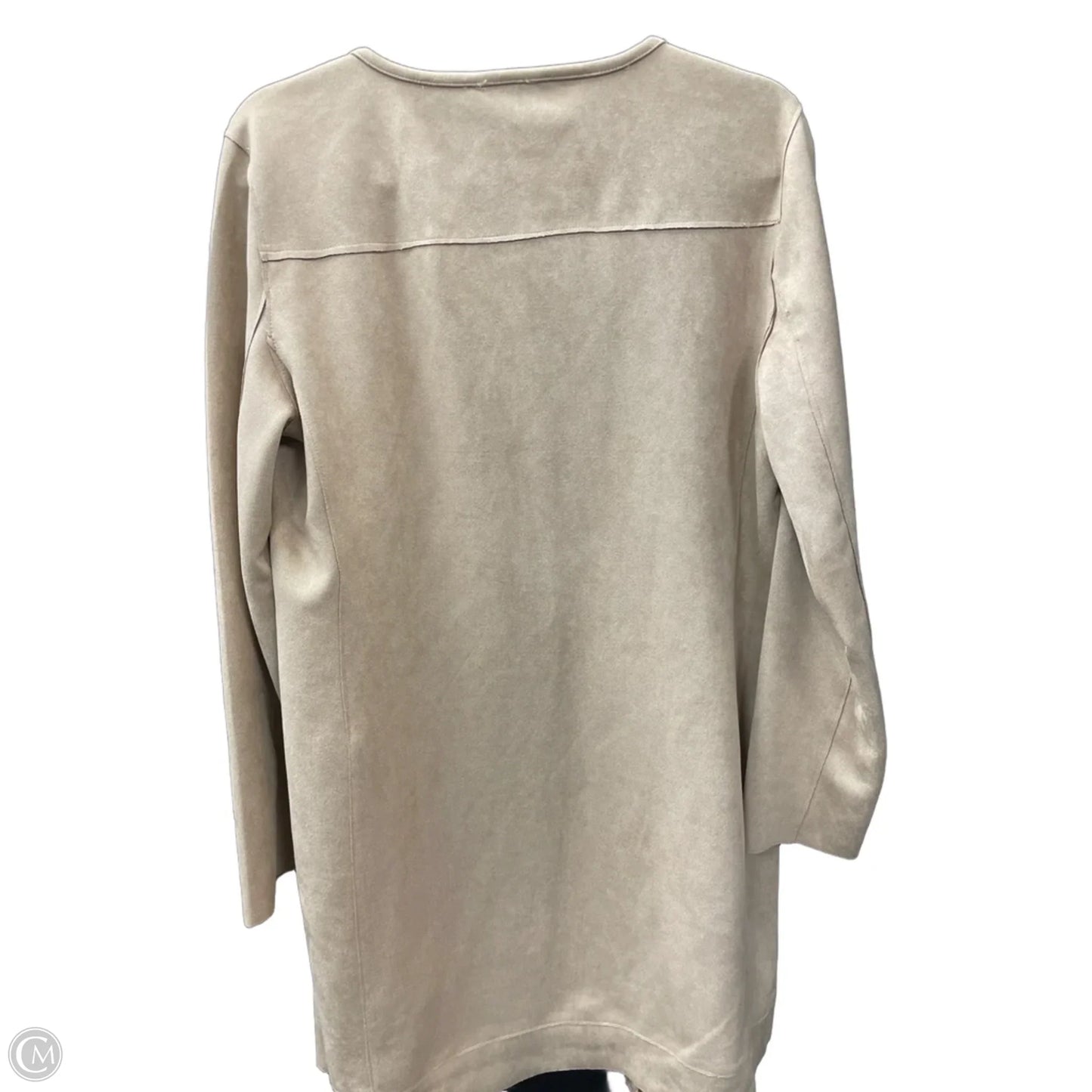 Jacket Other By Carmen By Carmen Marc Valvo In Tan, Size: M