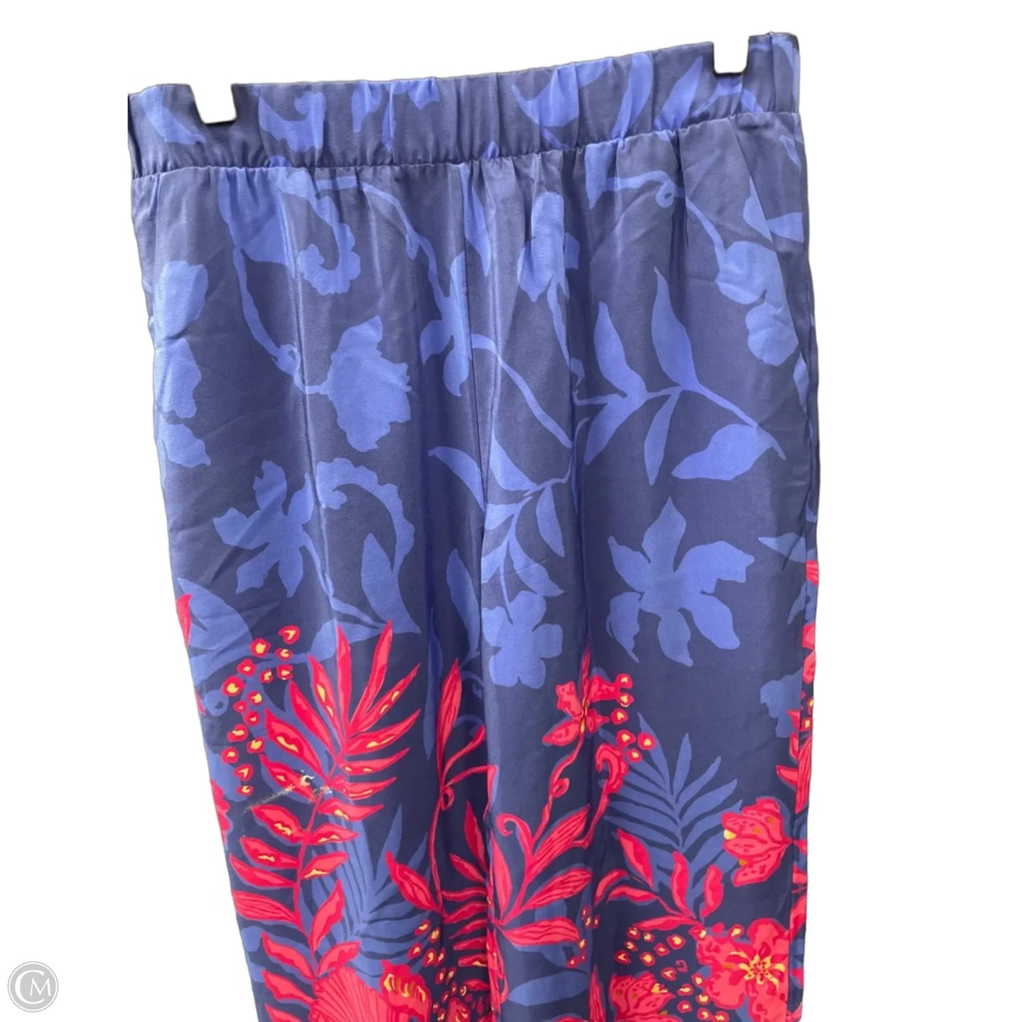 Pants Designer By Lilly Pulitzer In Blue & Pink, Size: 4