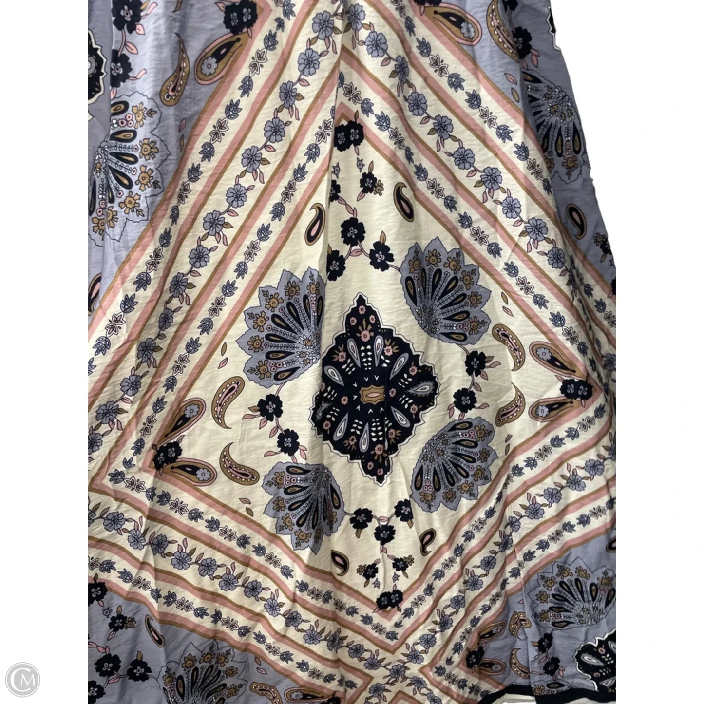 Skirt Maxi By Laundry In Blue & Pink, Size: M