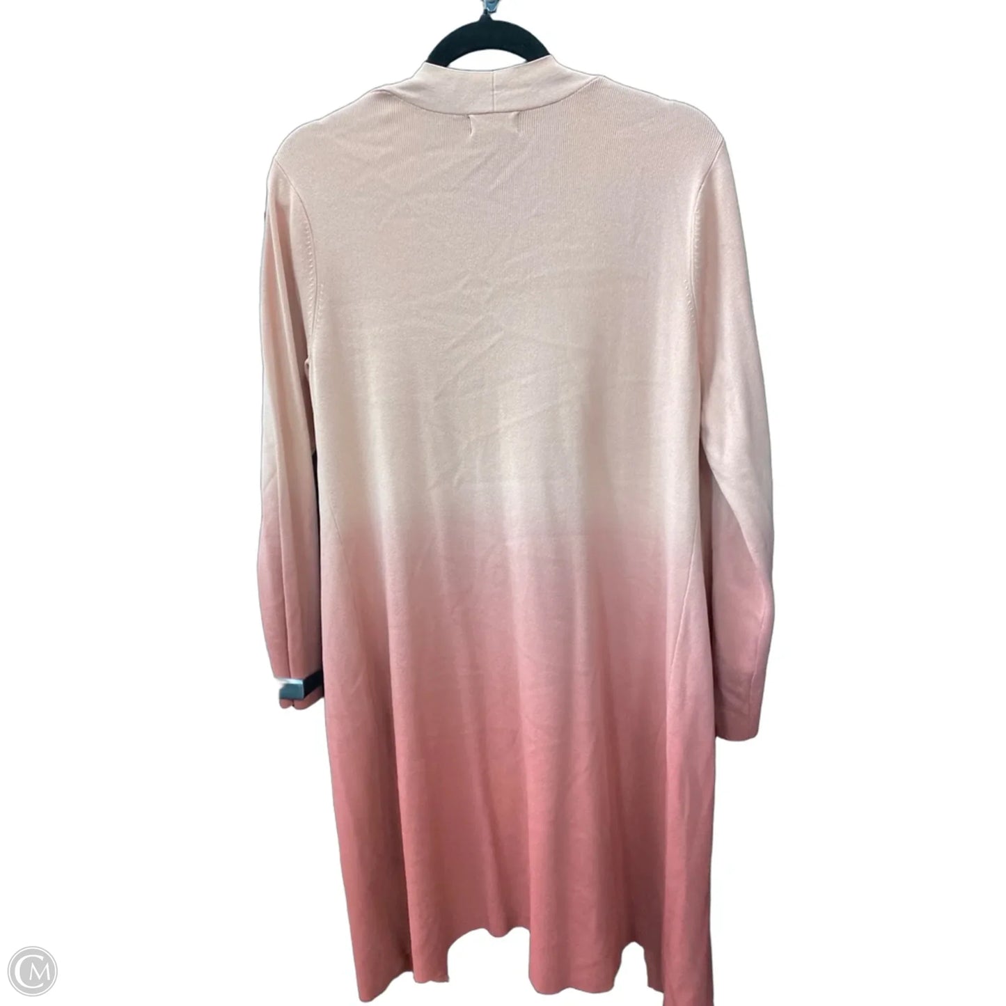 Cardigan By Clothes Mentor In Pink, Size: L