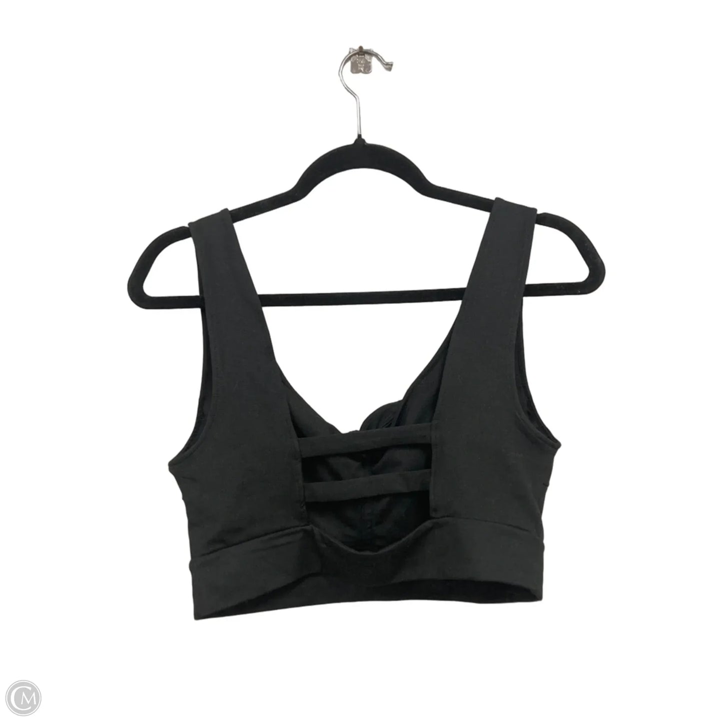 Athletic Bra By Mono B In Black, Size: L