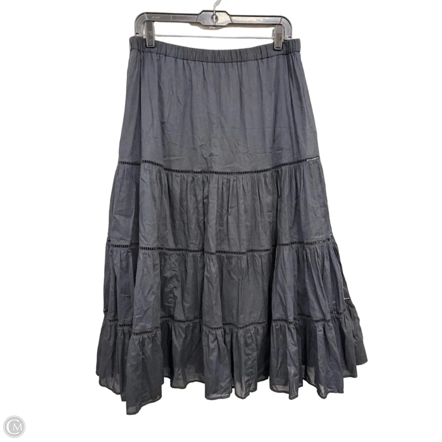Skirt Midi By J. Crew In Black, Size: M