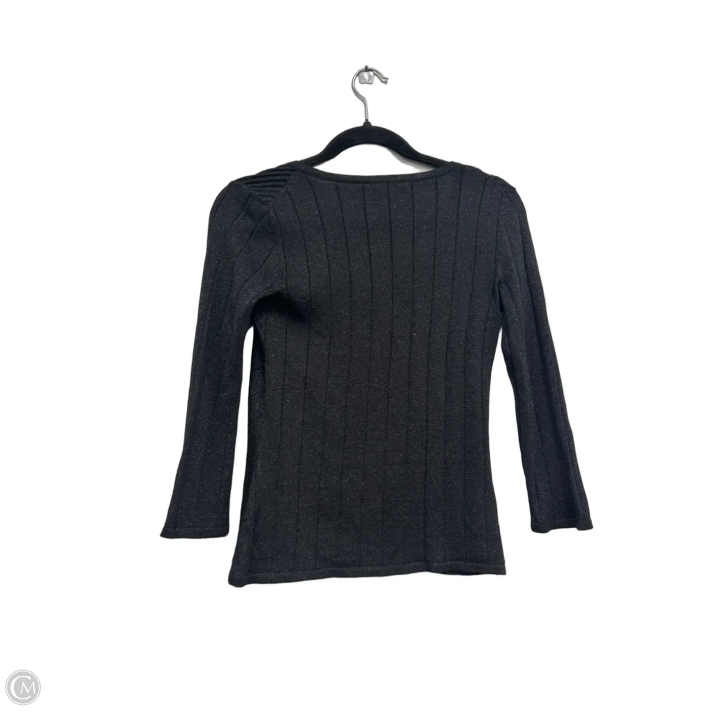 Top 3/4 Sleeve By Cupio In Black, Size: Xs