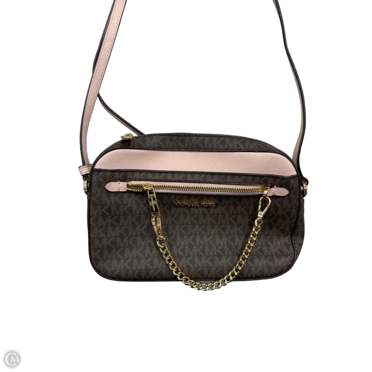 Crossbody Designer By Michael Kors, Size: Medium