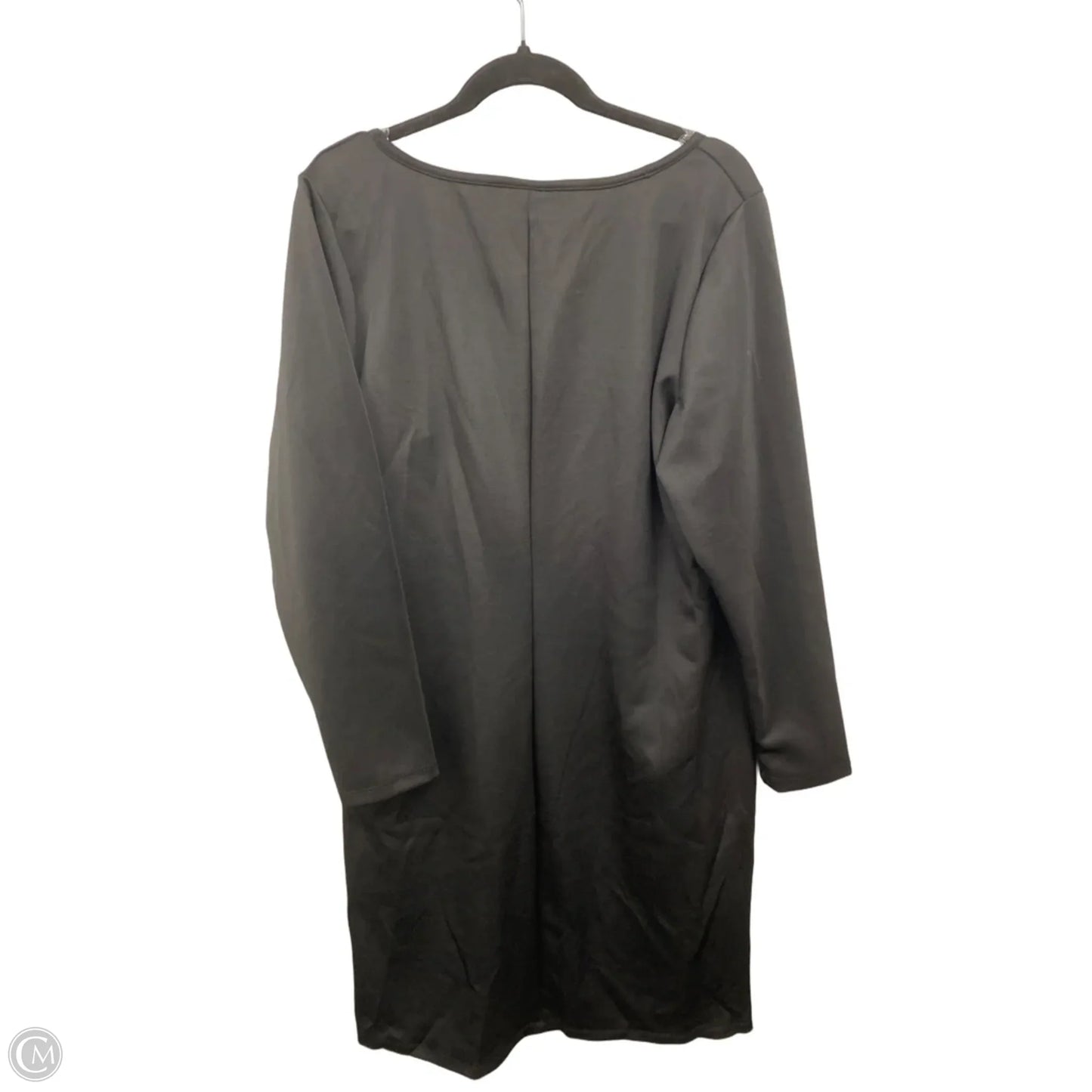 Dress Casual Midi By Ashley Stewart In Black, Size: 18