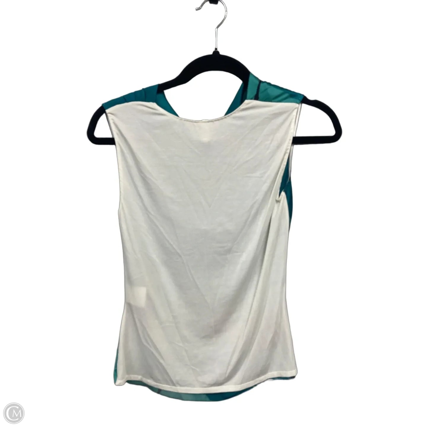 Top Sleeveless By Elie Tahari In Aqua, Size: Xs