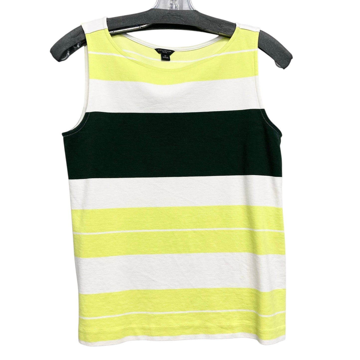 Top Sleeveless By Ann Taylor In Striped Pattern, Size:Sp