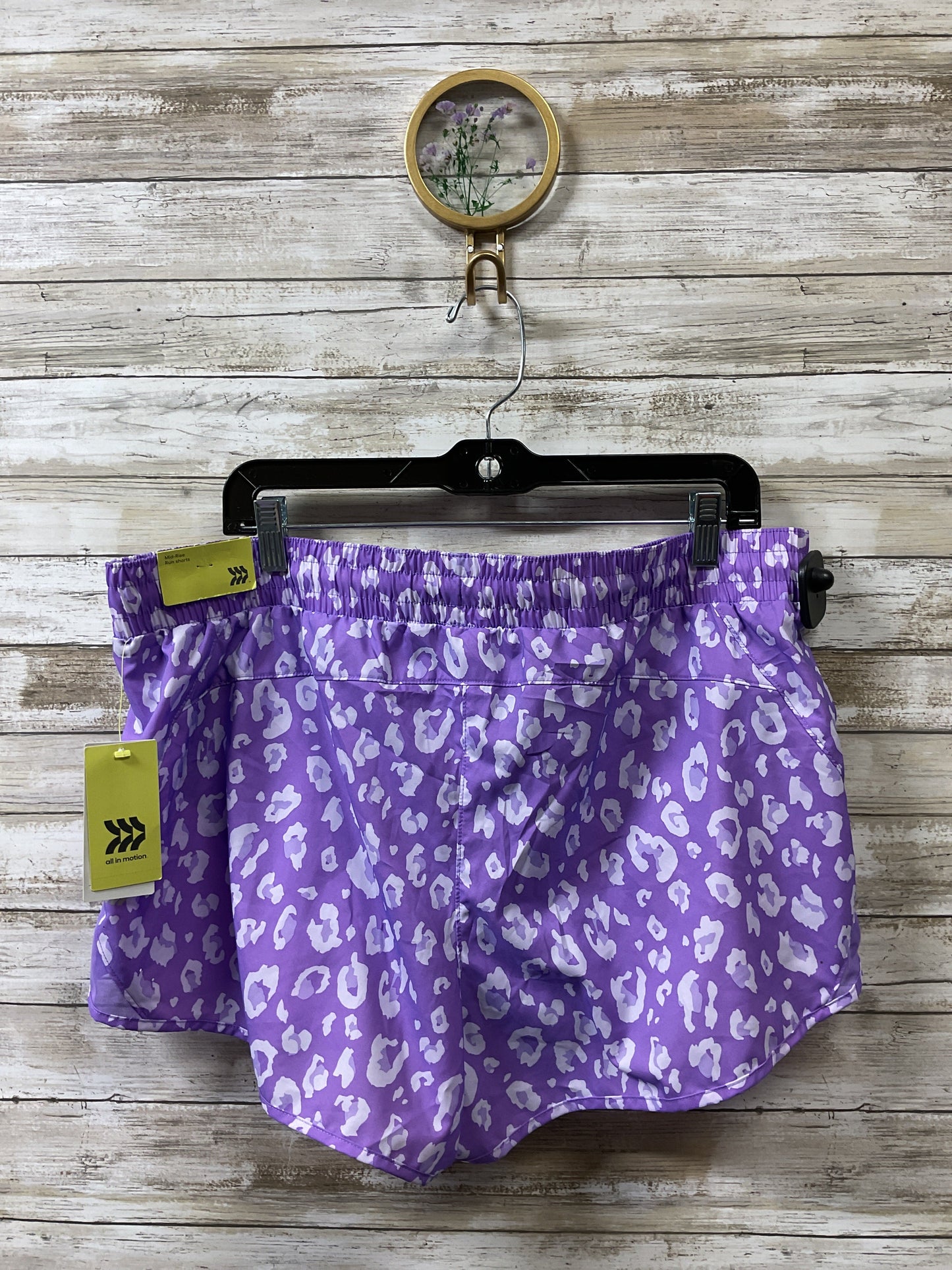 Athletic Shorts By All In Motion In Purple & White, Size:Xl