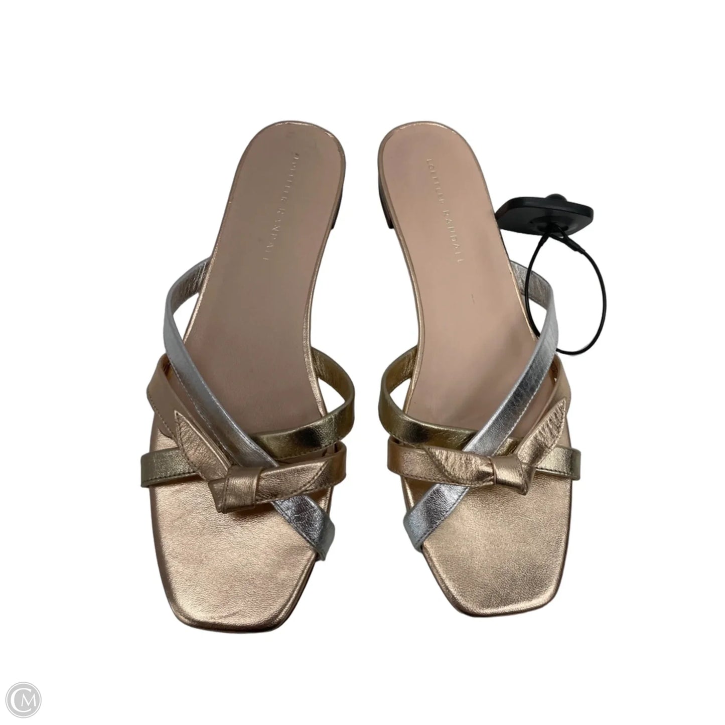 Sandals Flats By Loeffler Randall In Bronze, Size: 9