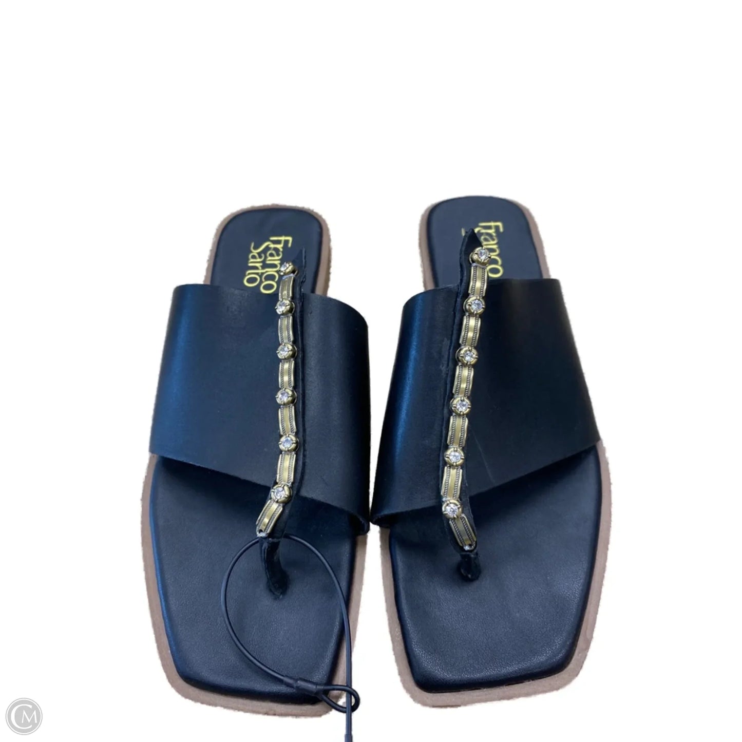 Sandals Flats By Franco Sarto In Black, Size: 8.5